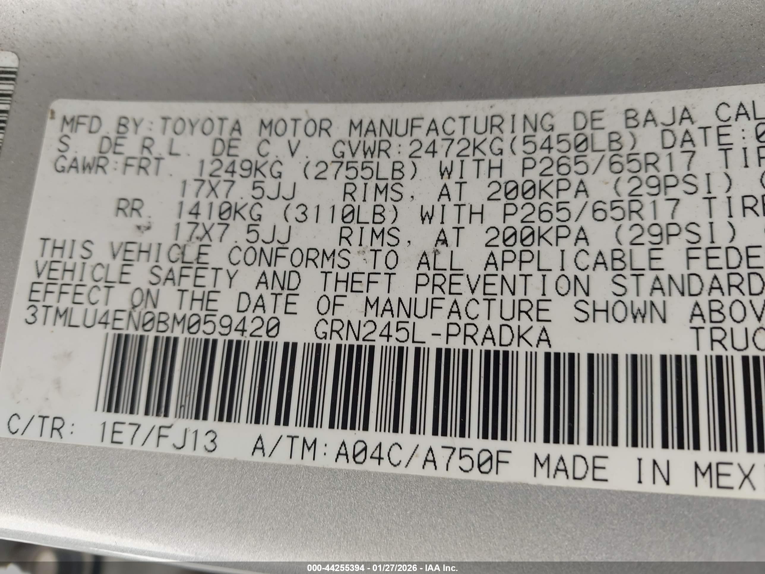 TOYOTA TACOMA image 9