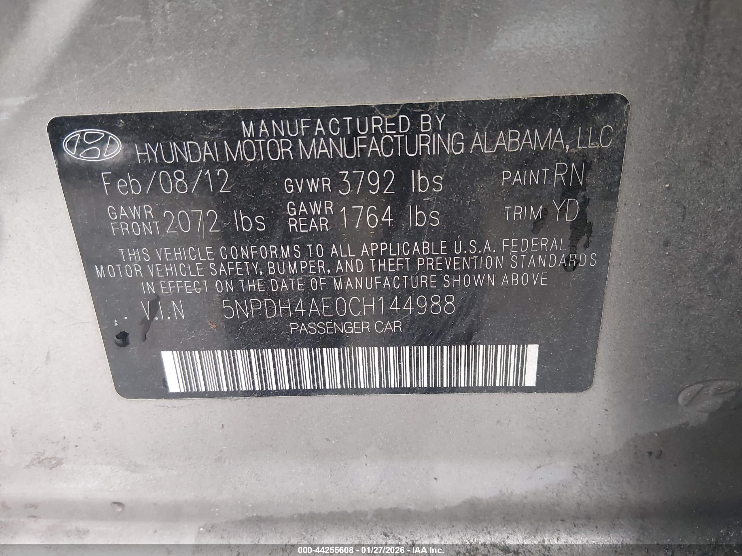 HYUNDAI ELANTRA image 9