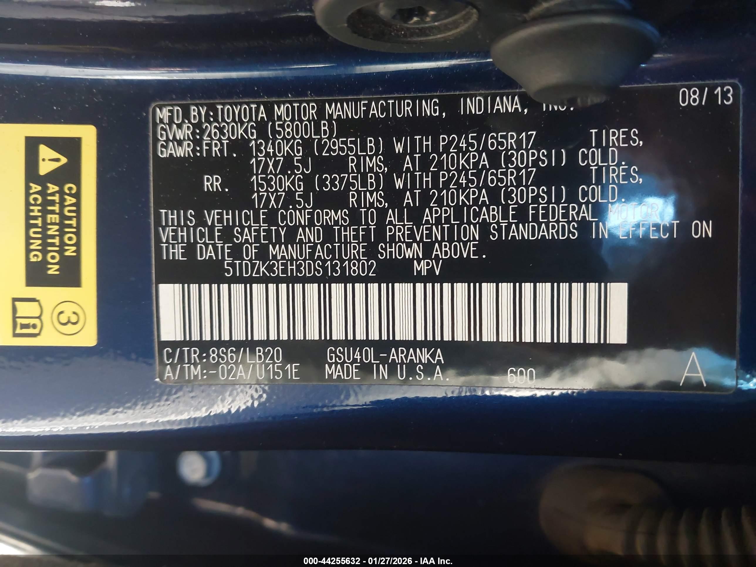 TOYOTA HIGHLANDER image 9