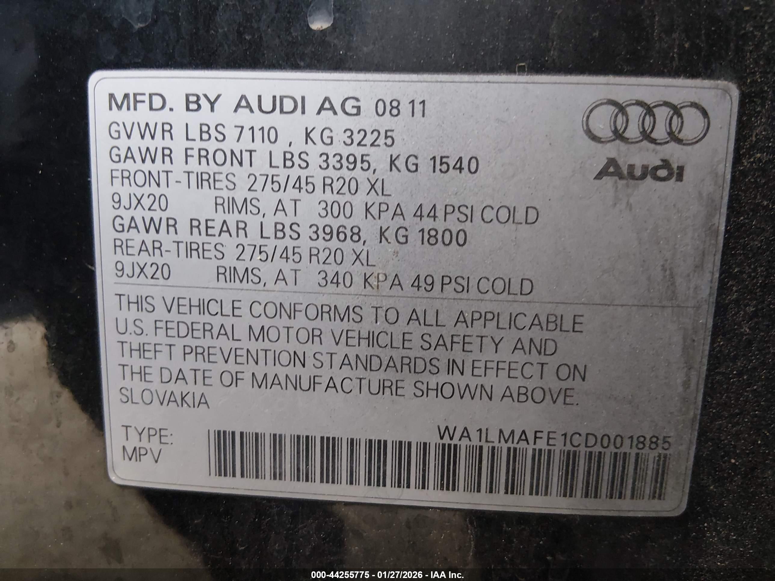 AUDI Q7 image 9