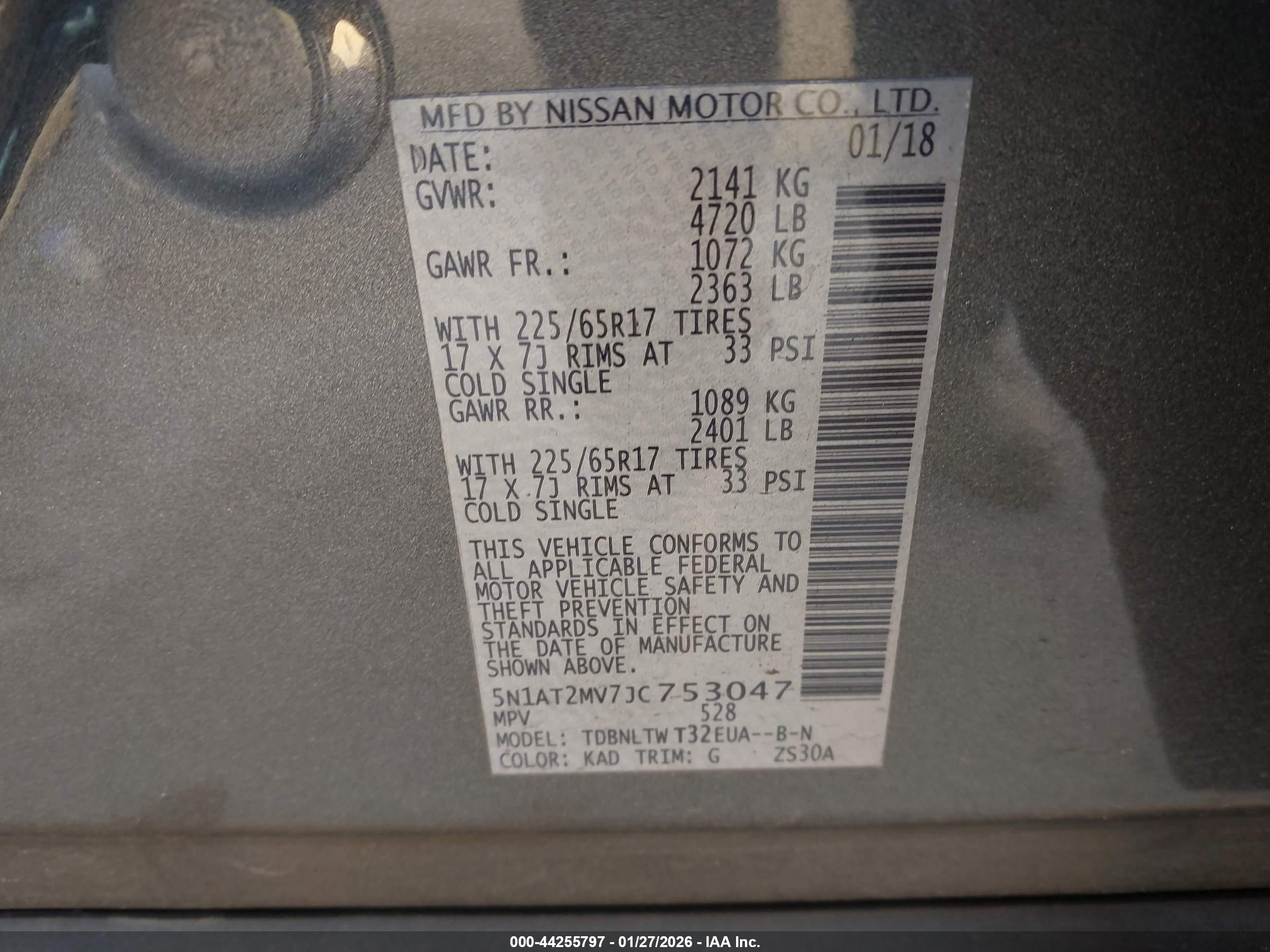 NISSAN ROGUE image 9