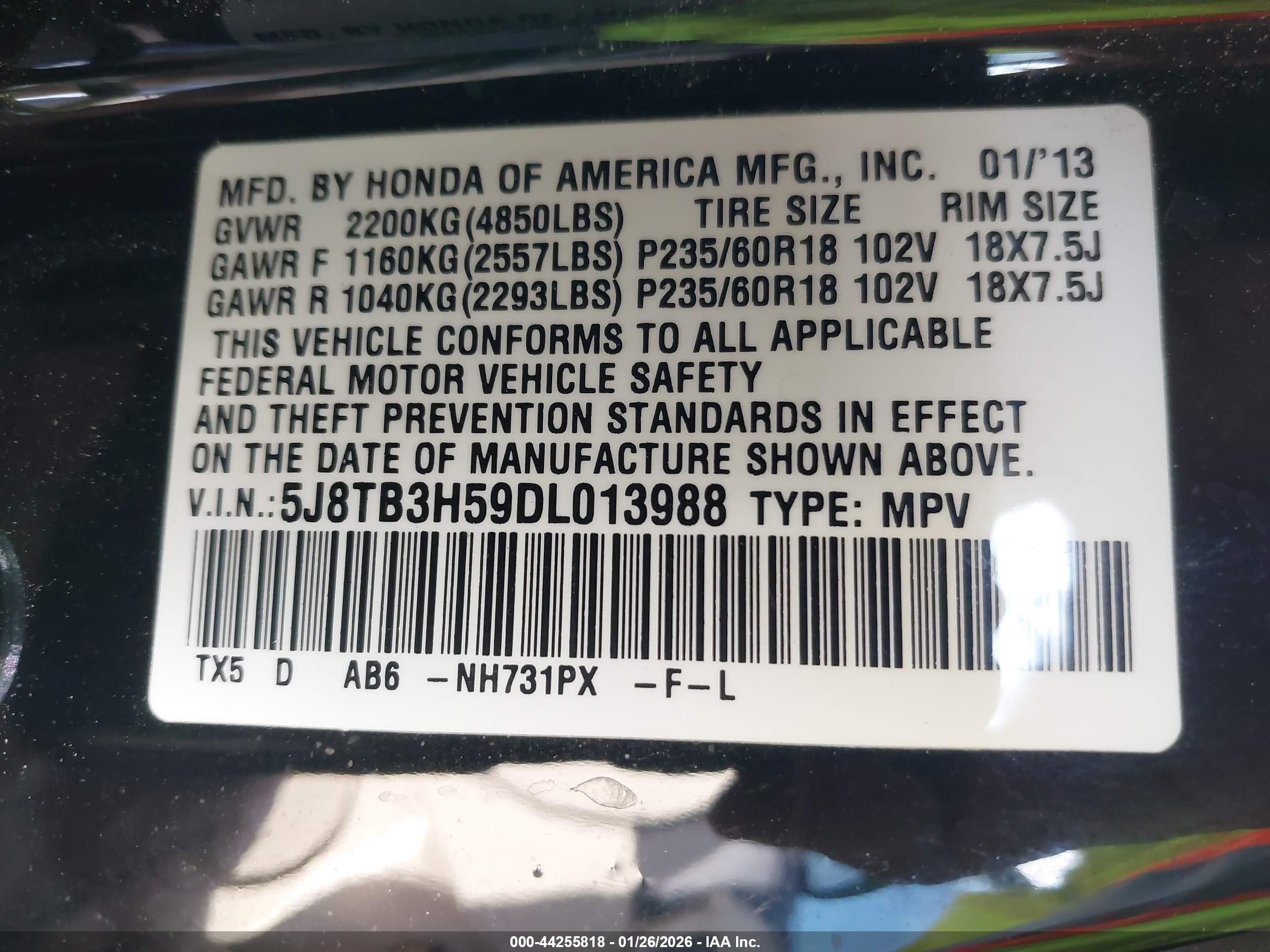 ACURA RDX image 9