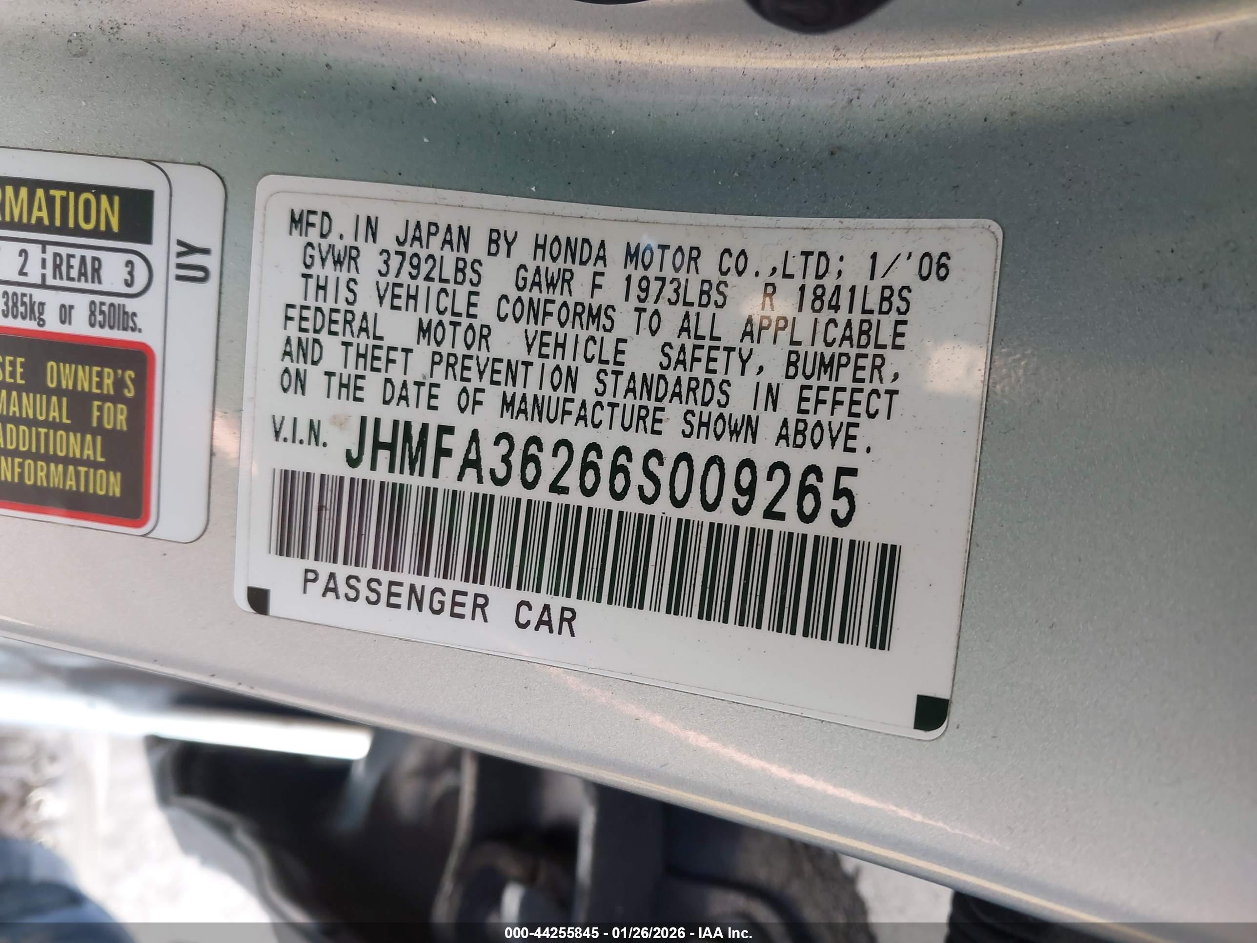 HONDA CIVIC image 9