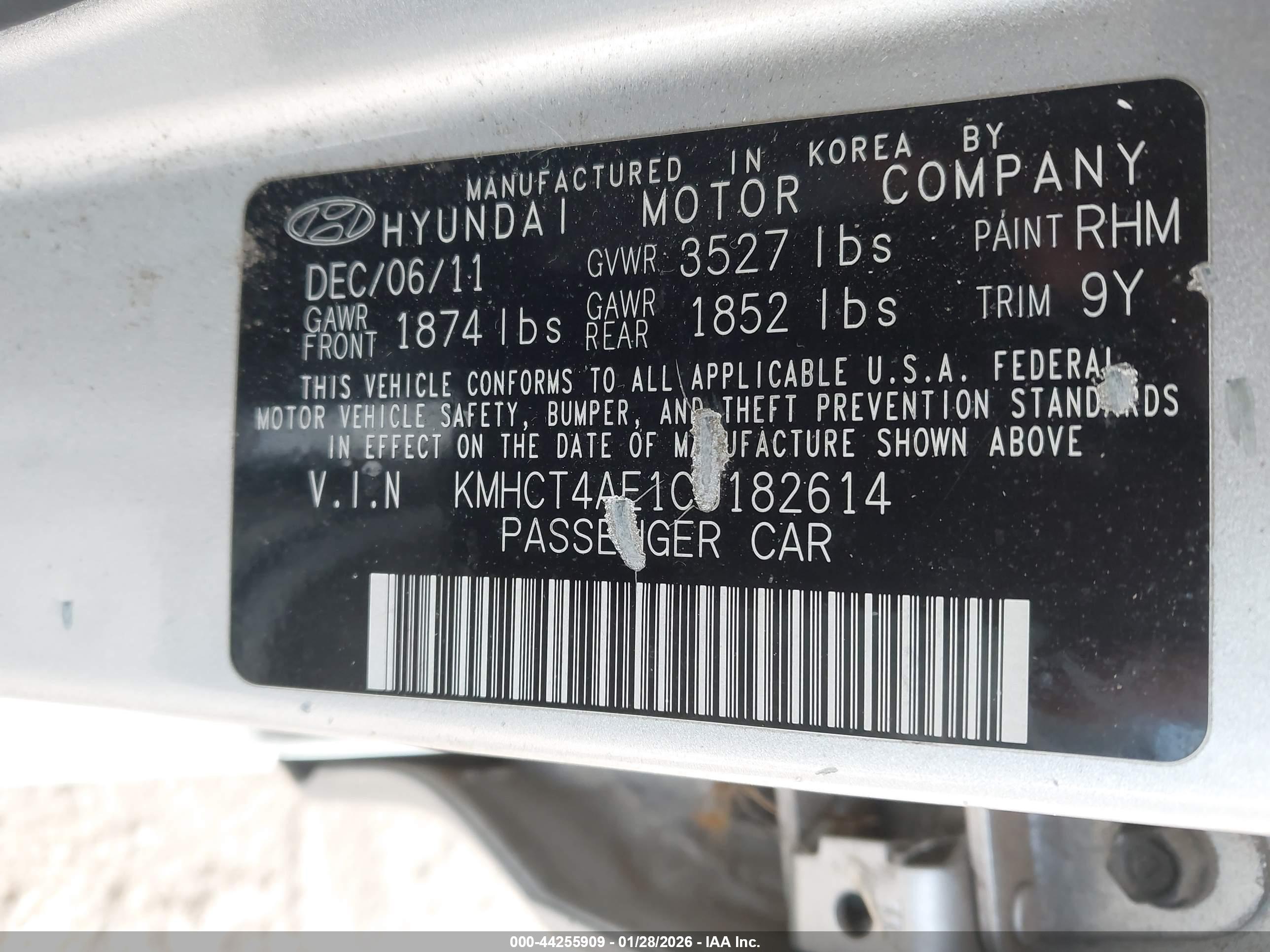 HYUNDAI ACCENT image 9
