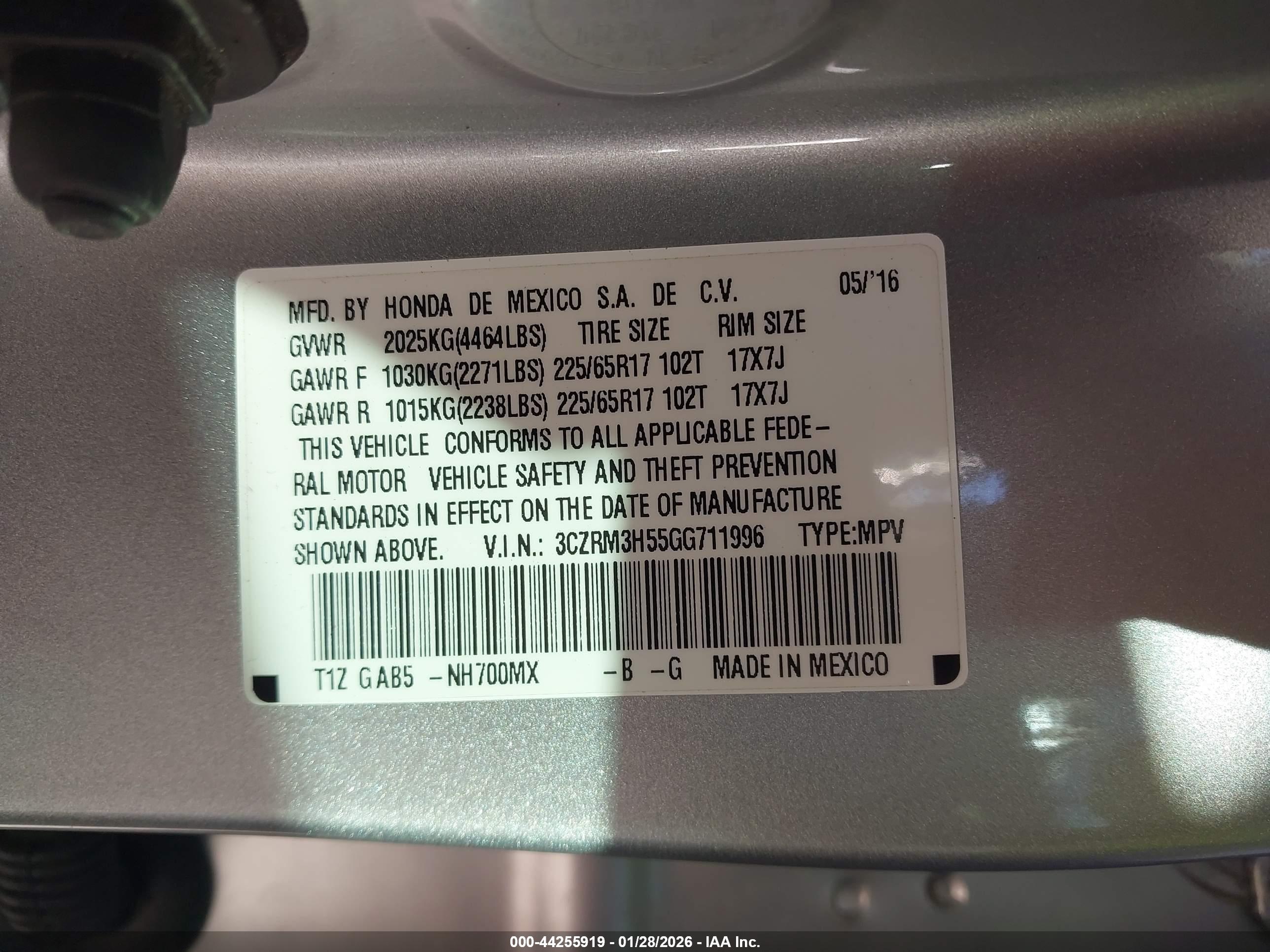 HONDA CR-V image 9