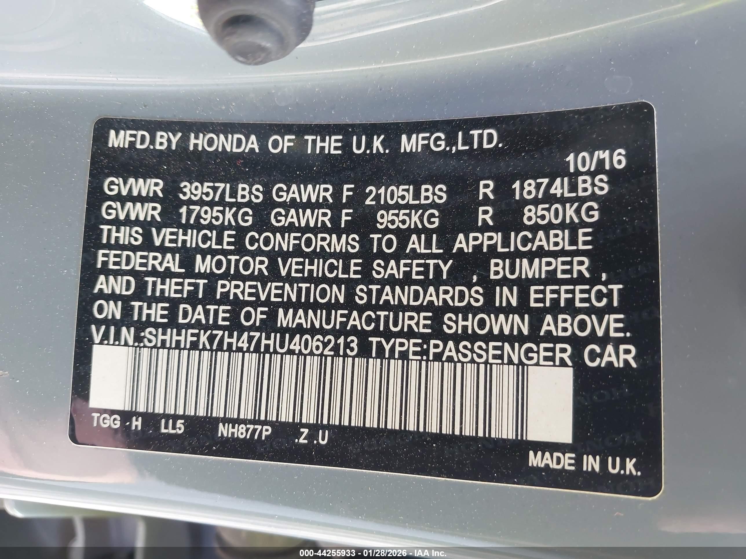HONDA CIVIC image 9