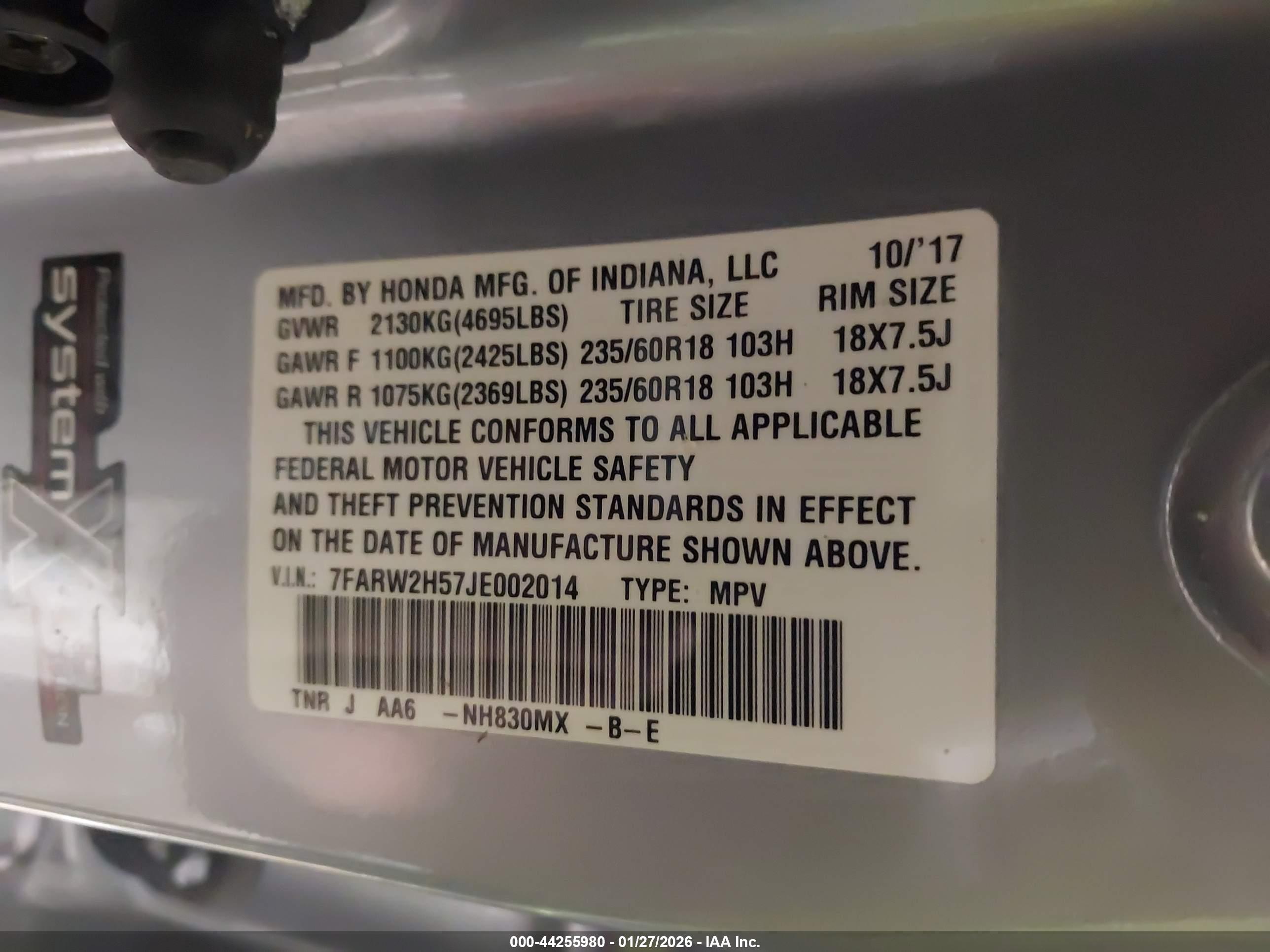 HONDA CR-V image 9