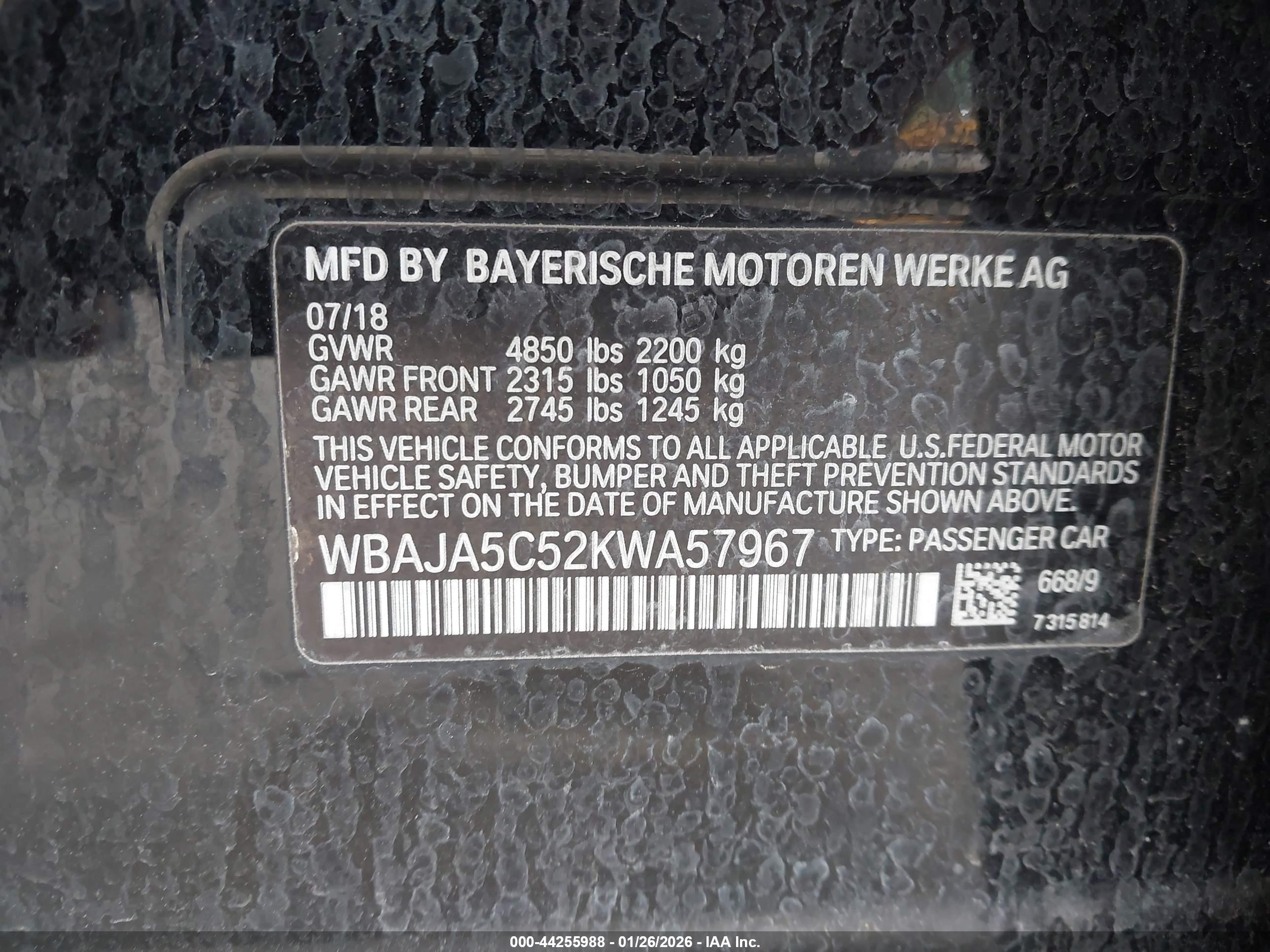 BMW 530I image 9