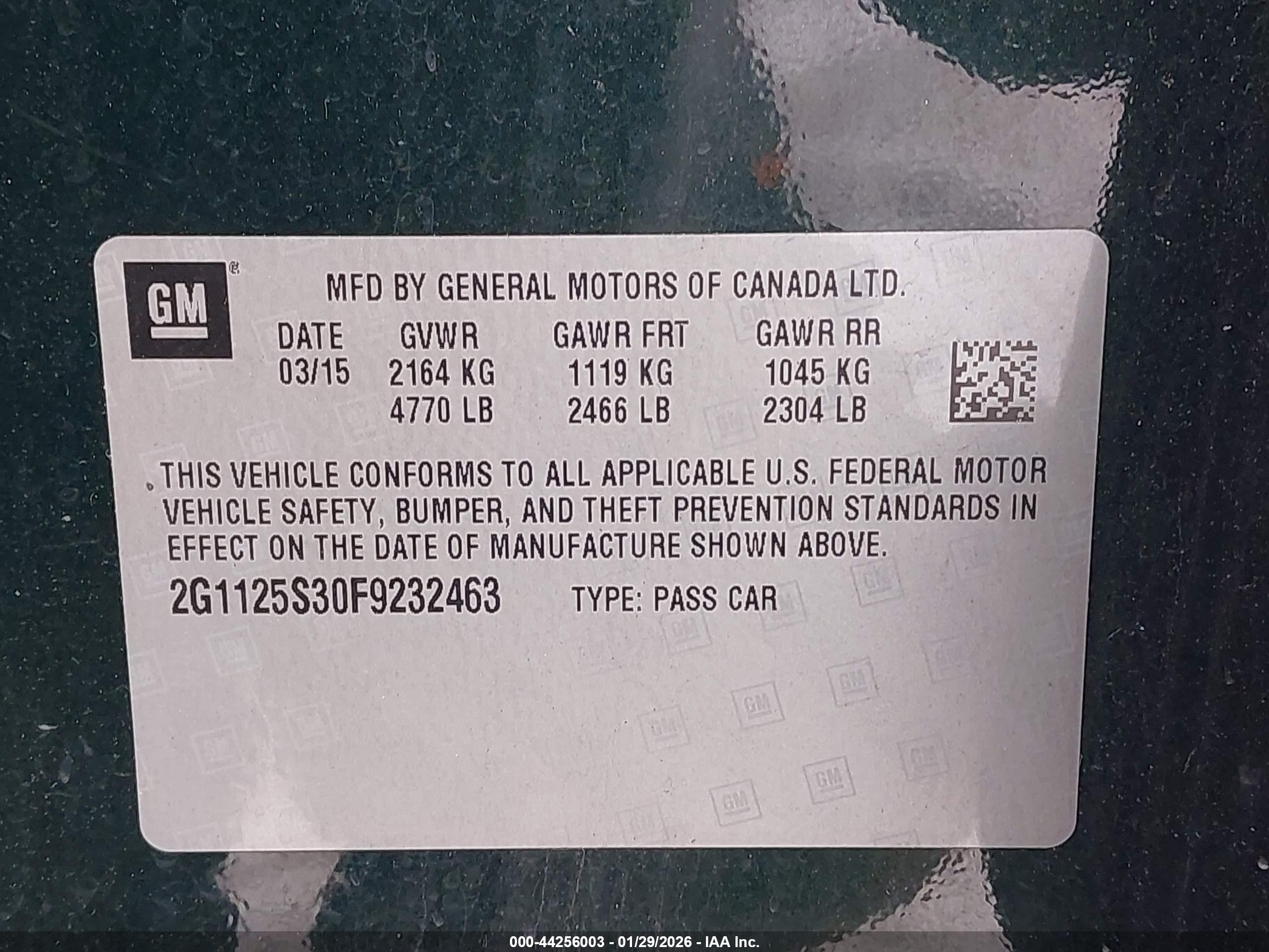 CHEVROLET IMPALA image 9