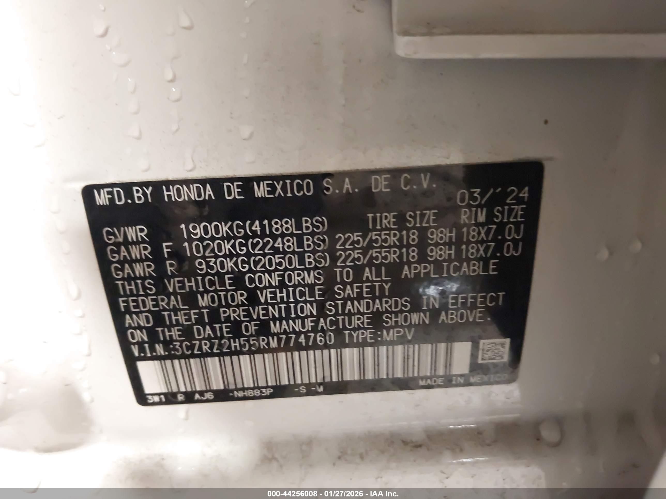 HONDA HR-V image 9