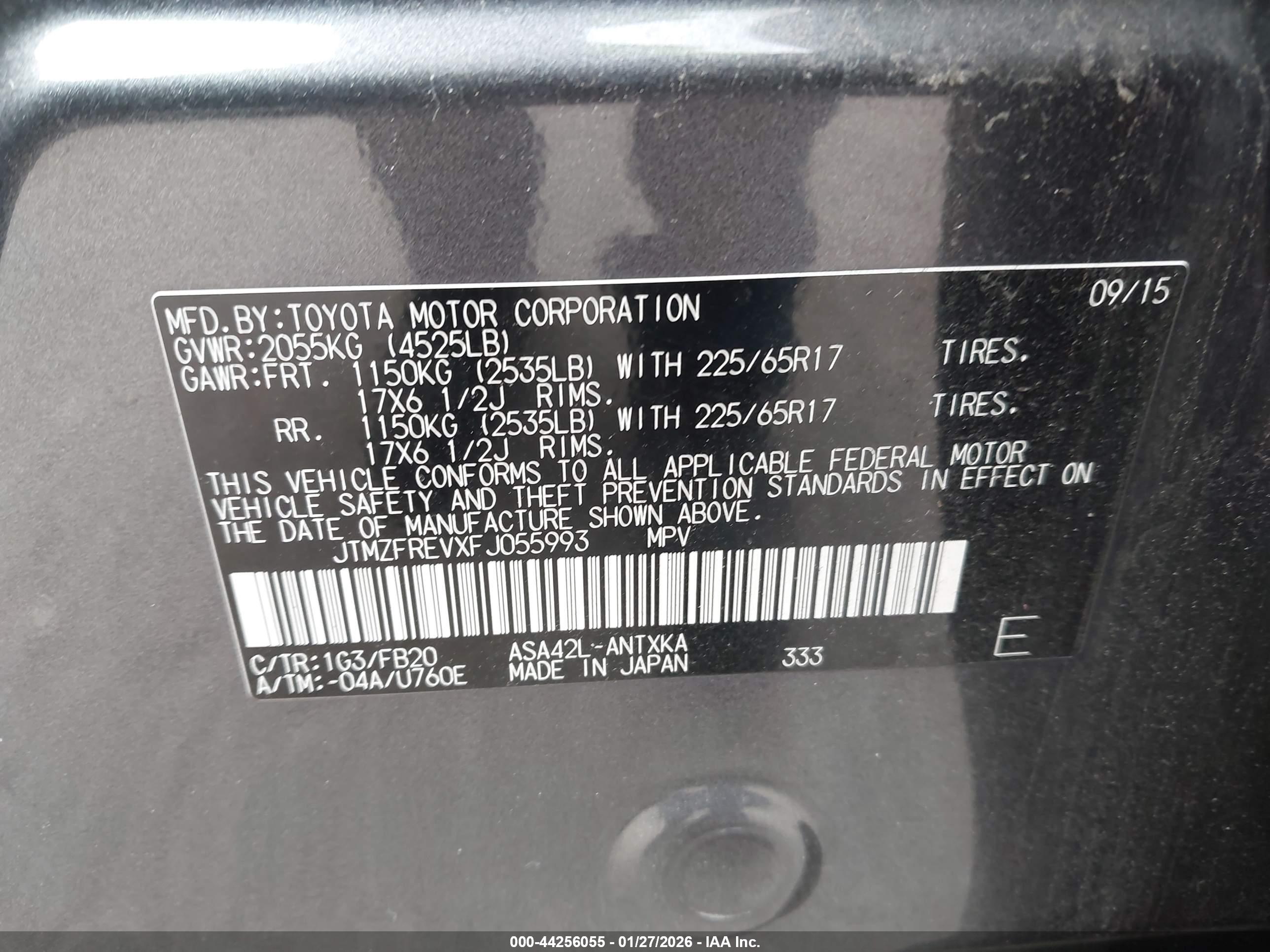 TOYOTA RAV4 image 9