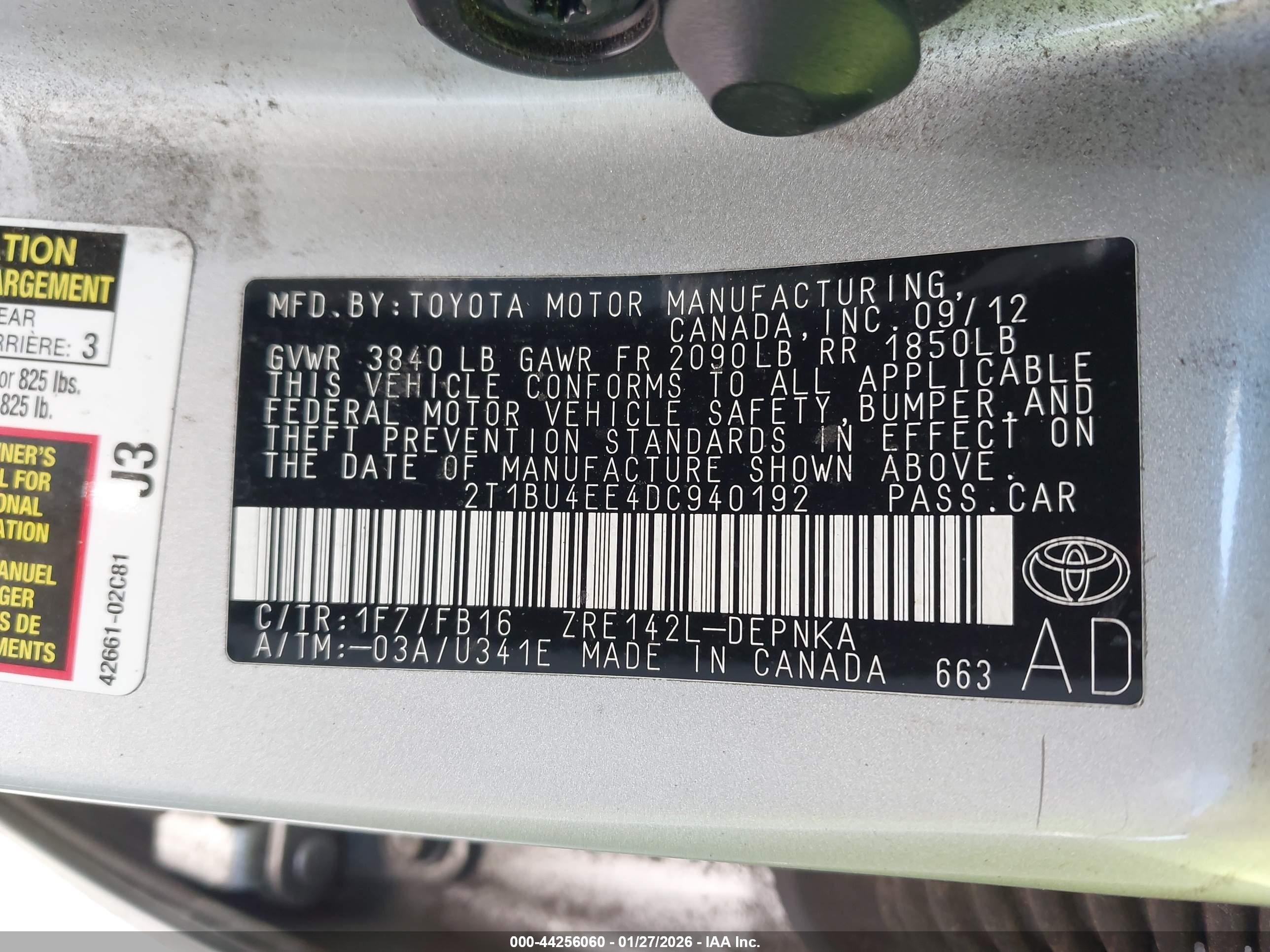 TOYOTA COROLLA image 9