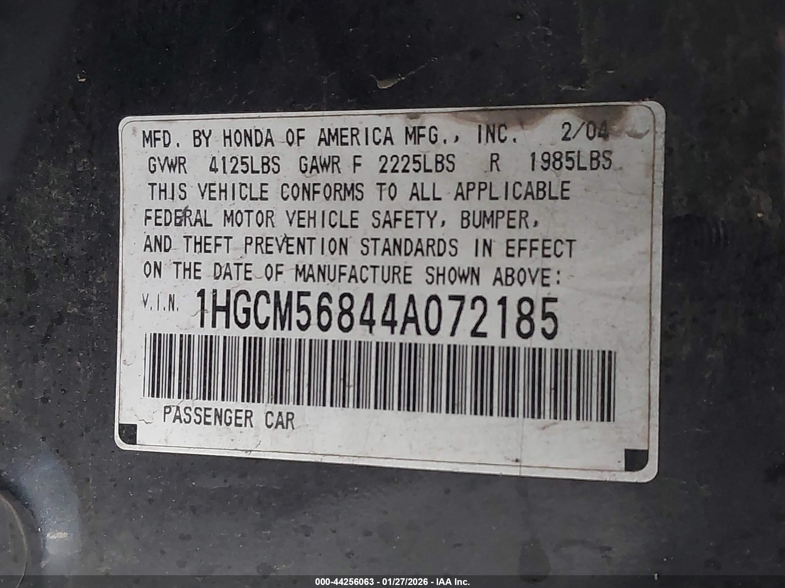 HONDA ACCORD image 9
