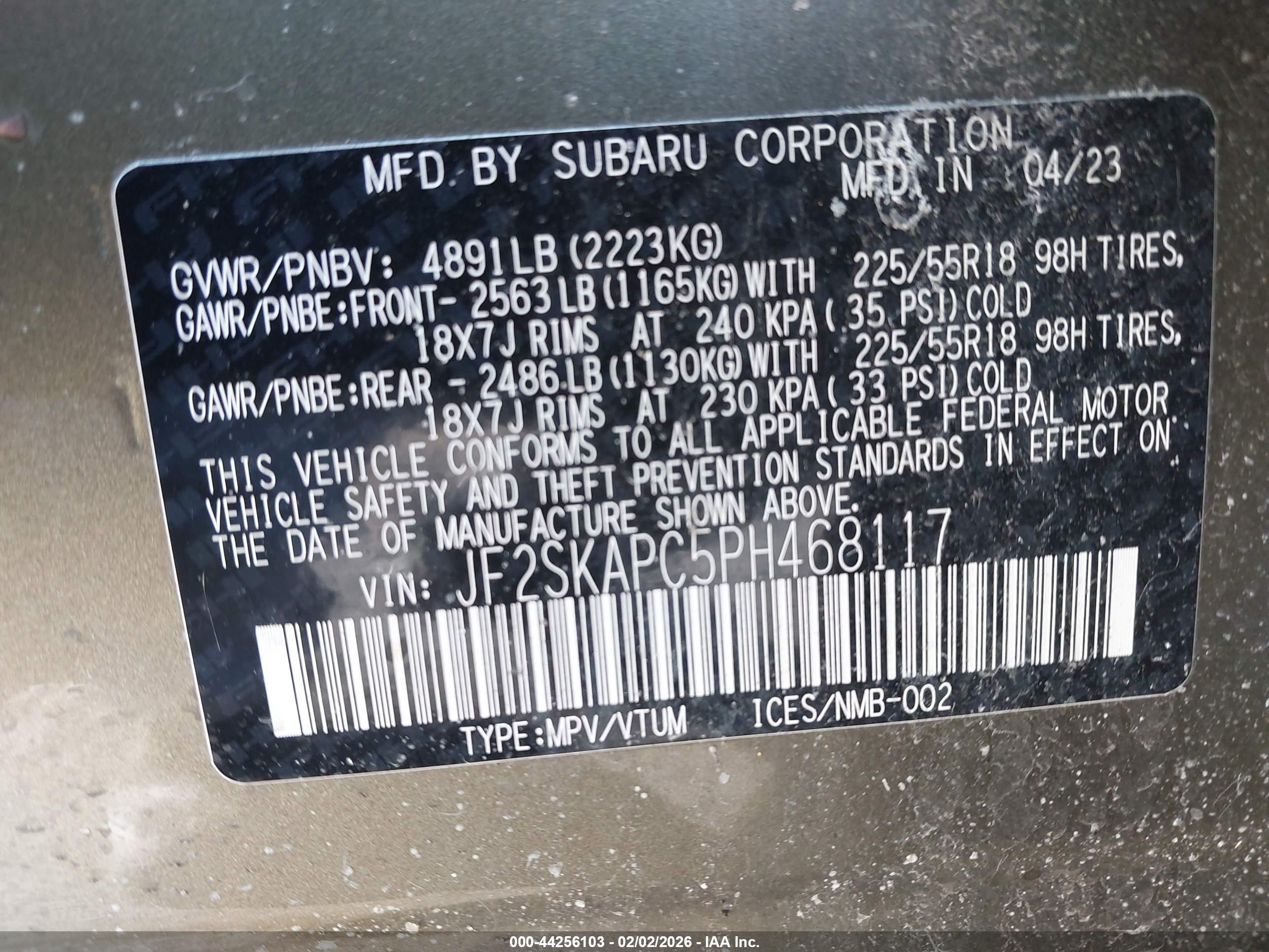 SUBARU FORESTER image 9