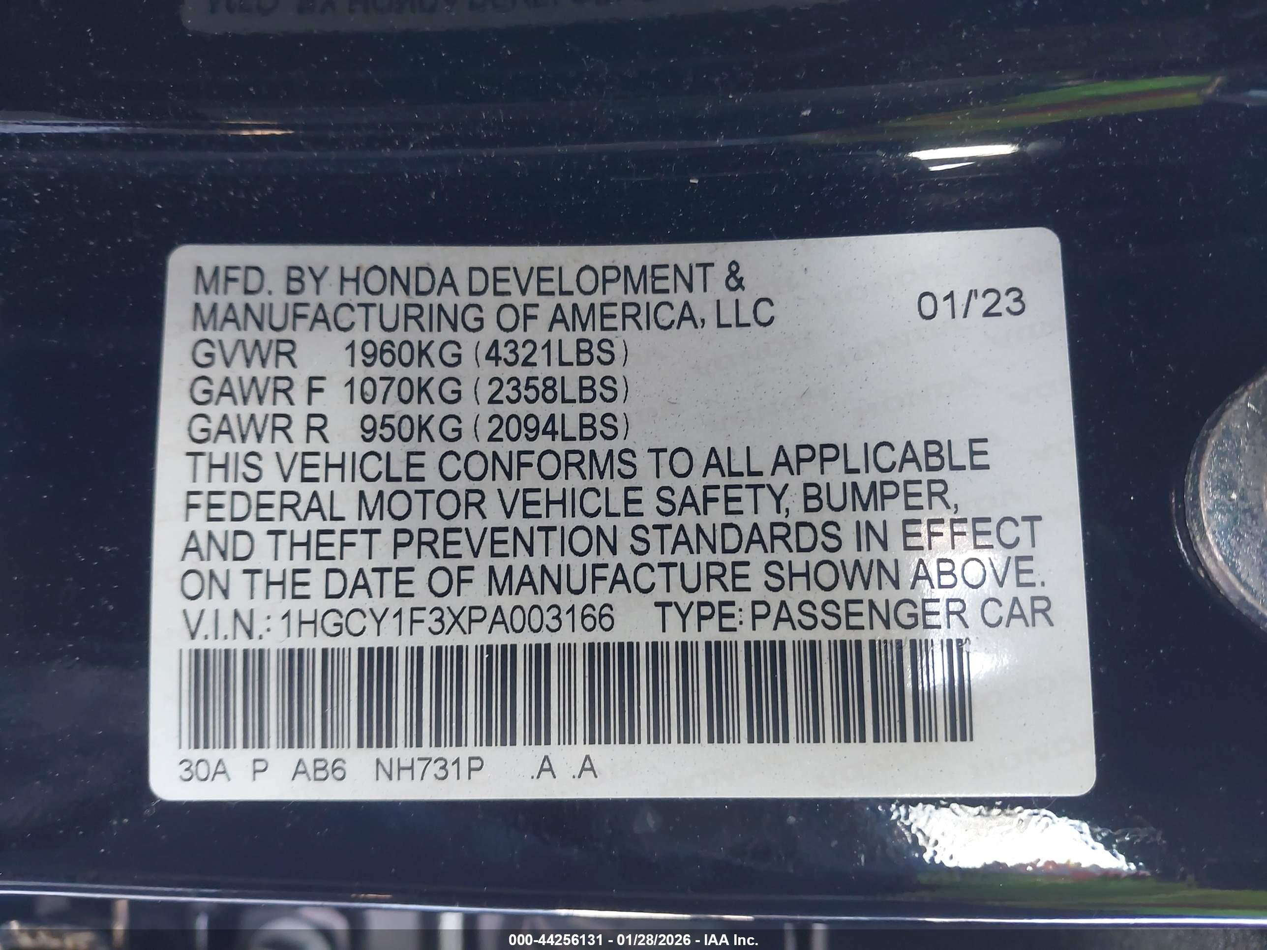 HONDA ACCORD image 9