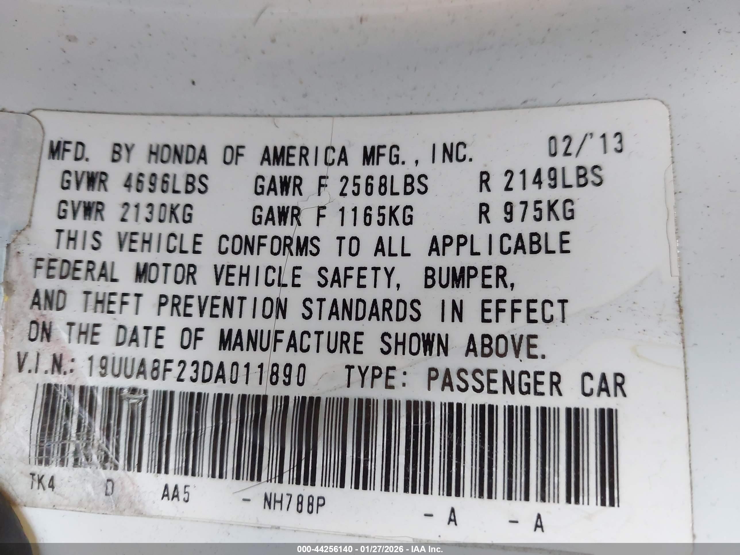 ACURA TL image 9