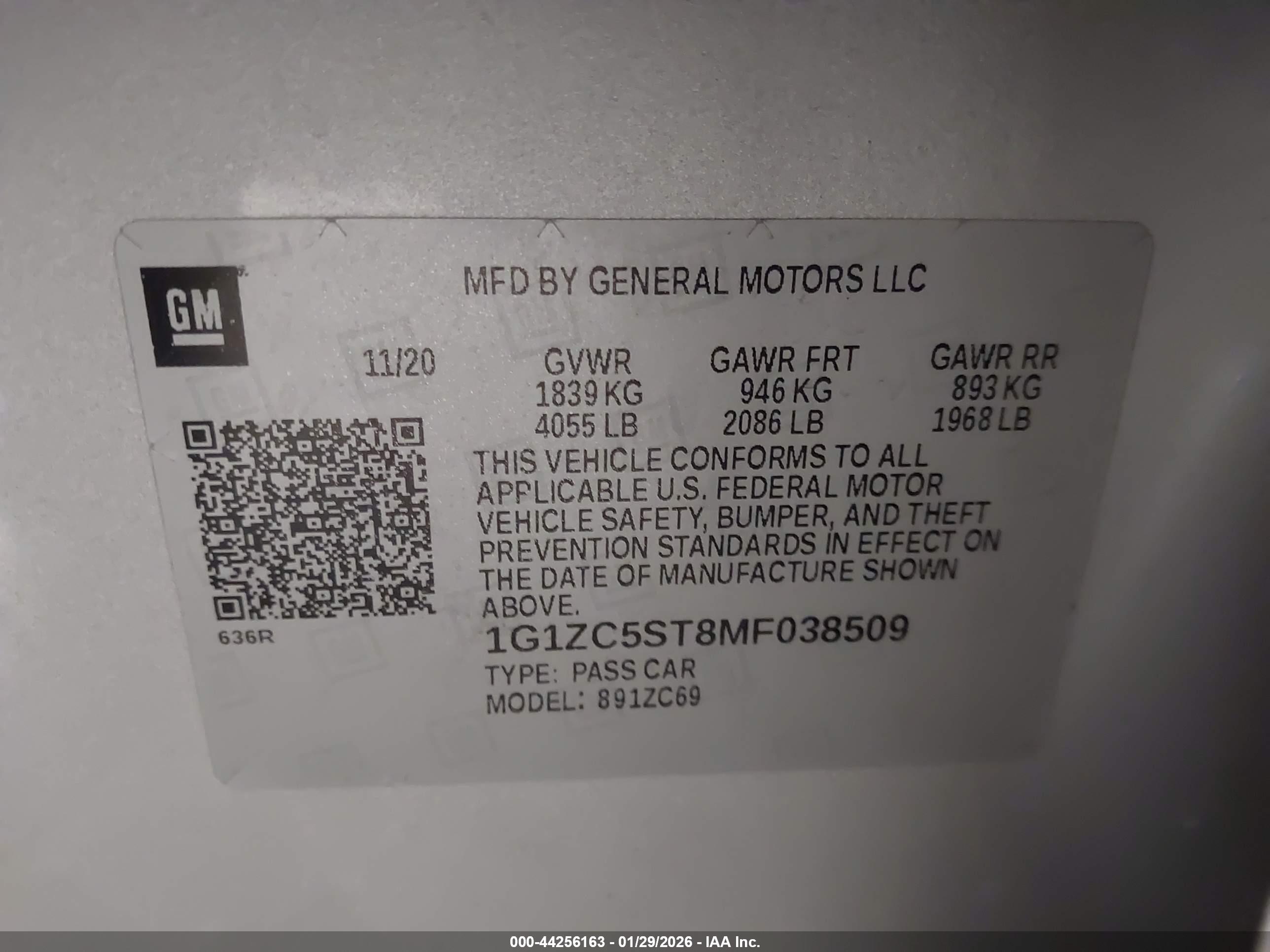 CHEVROLET MALIBU image 9