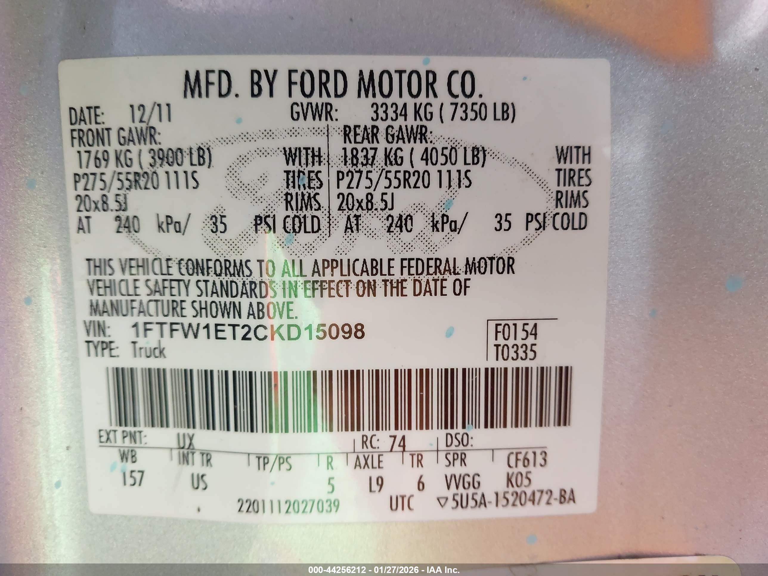 FORD F-150 image 9