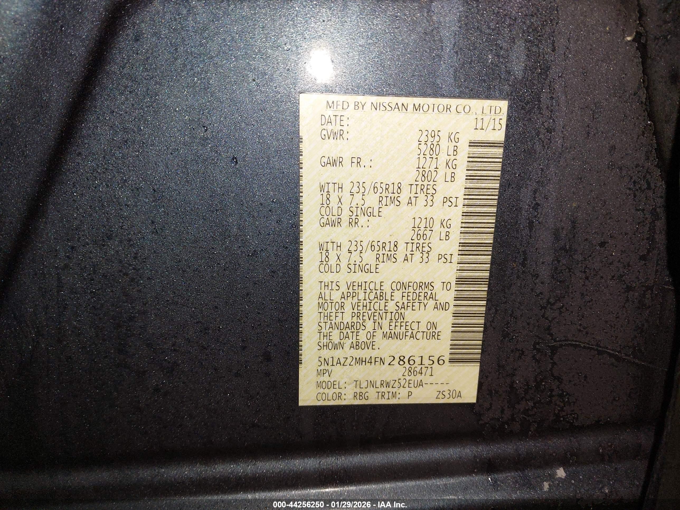NISSAN MURANO image 9