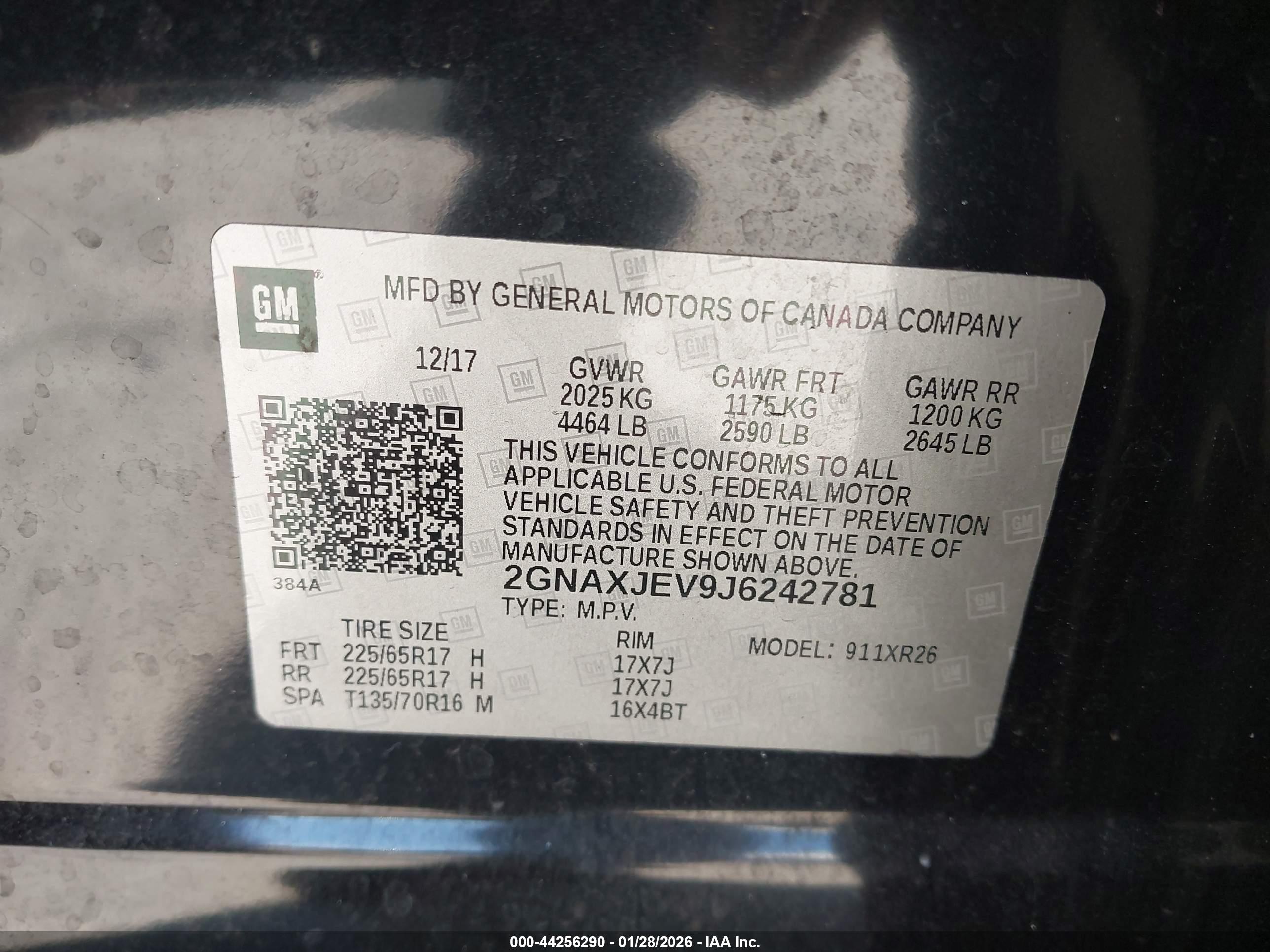 CHEVROLET EQUINOX image 9