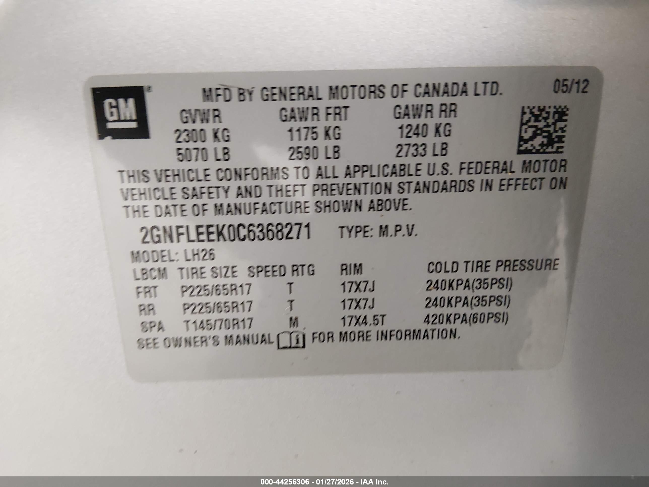 CHEVROLET EQUINOX image 9