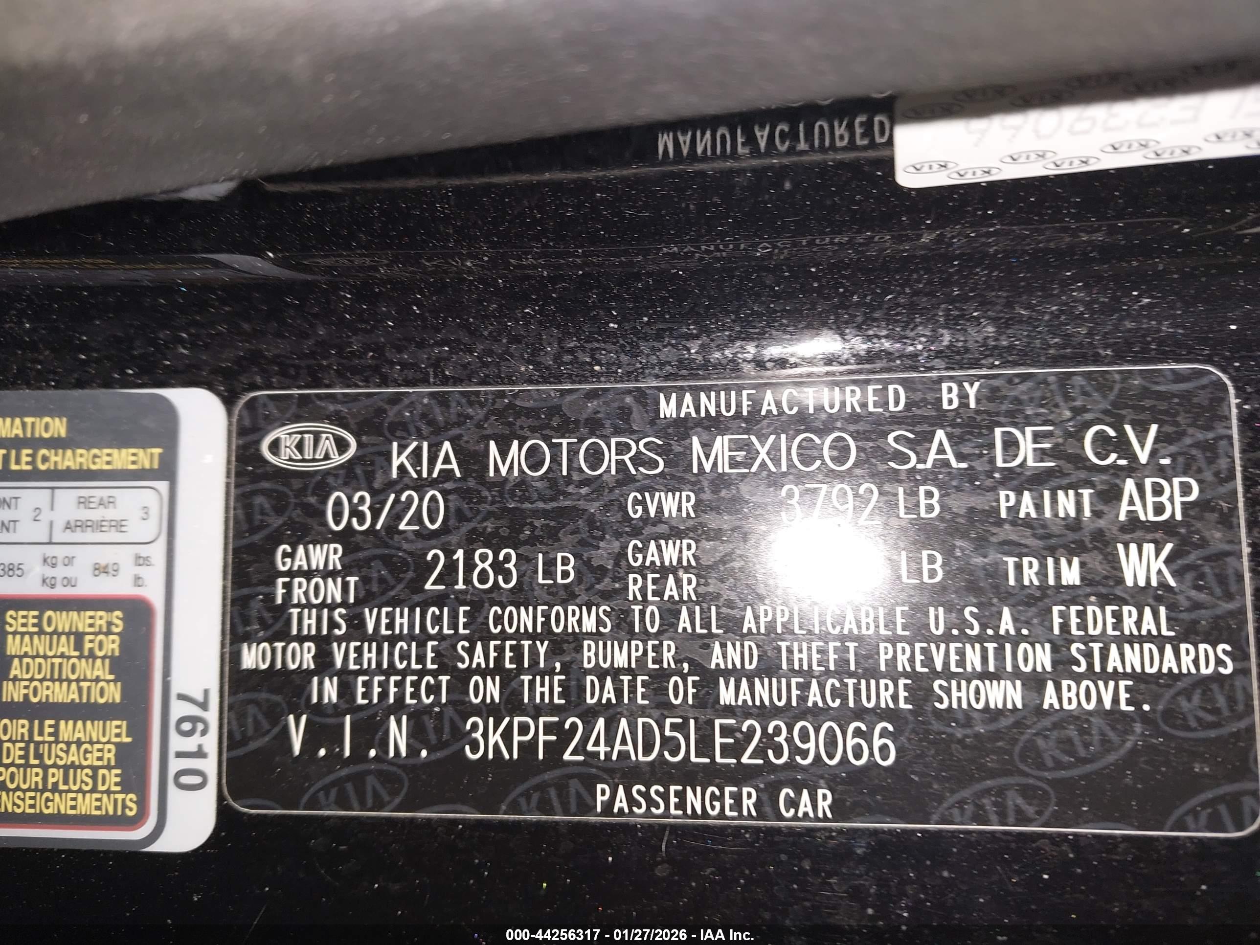 KIA FORTE image 9