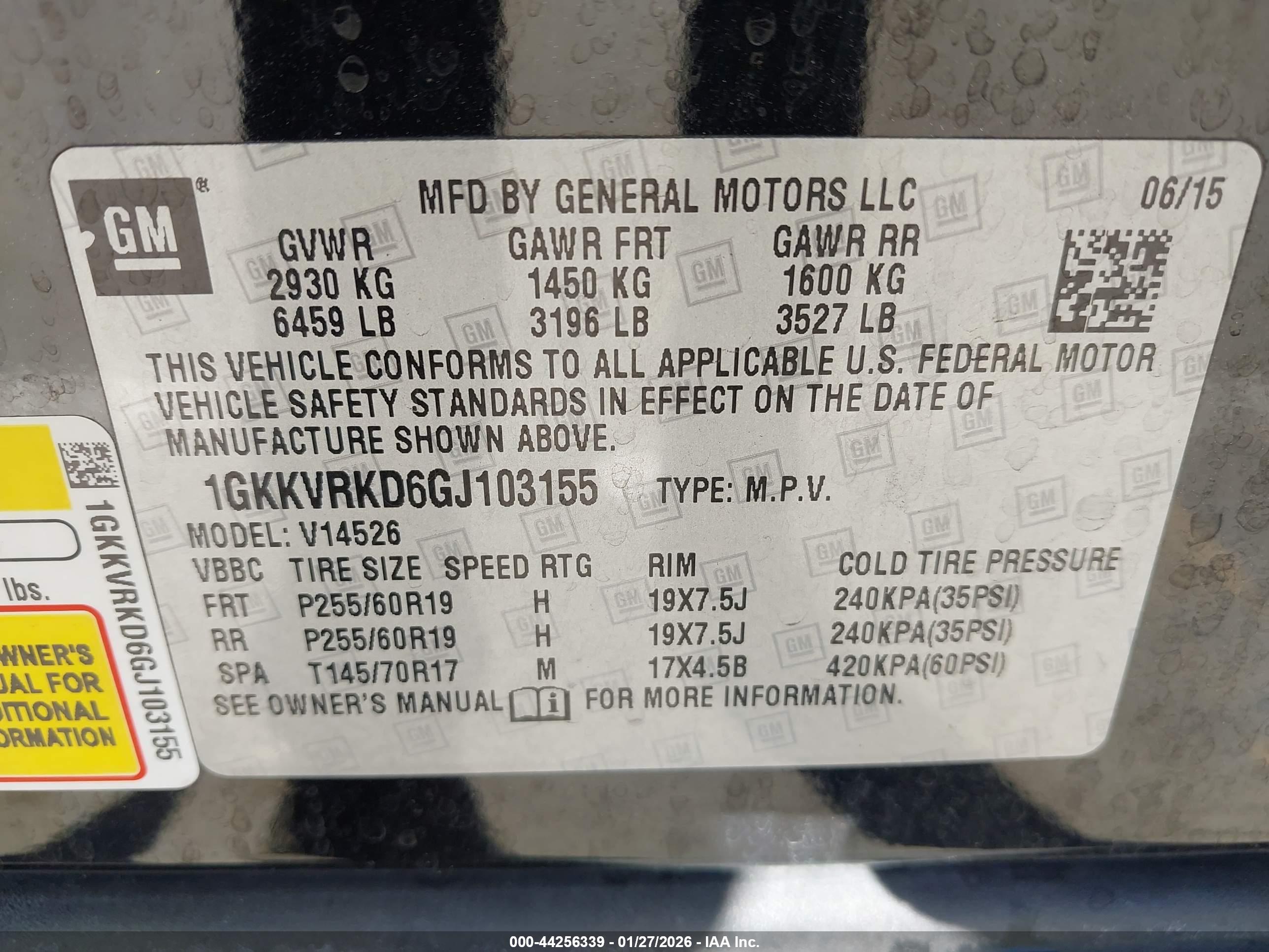 GMC ACADIA image 9