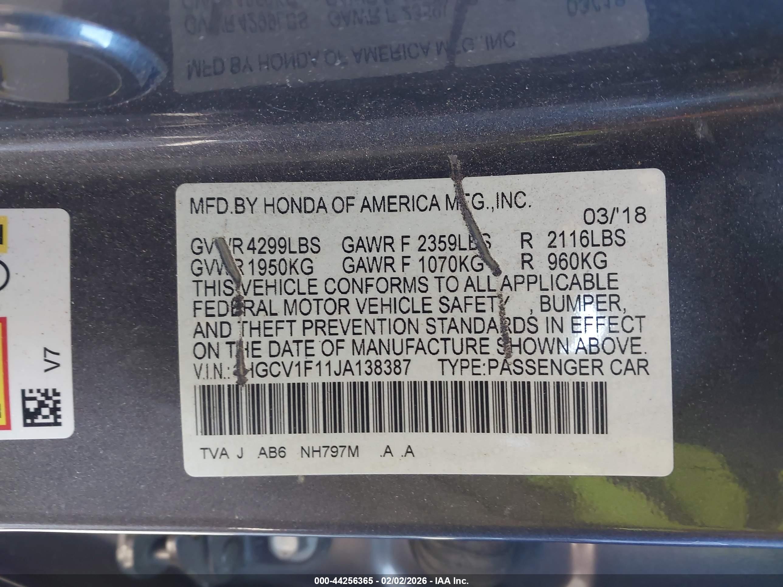 HONDA ACCORD image 9