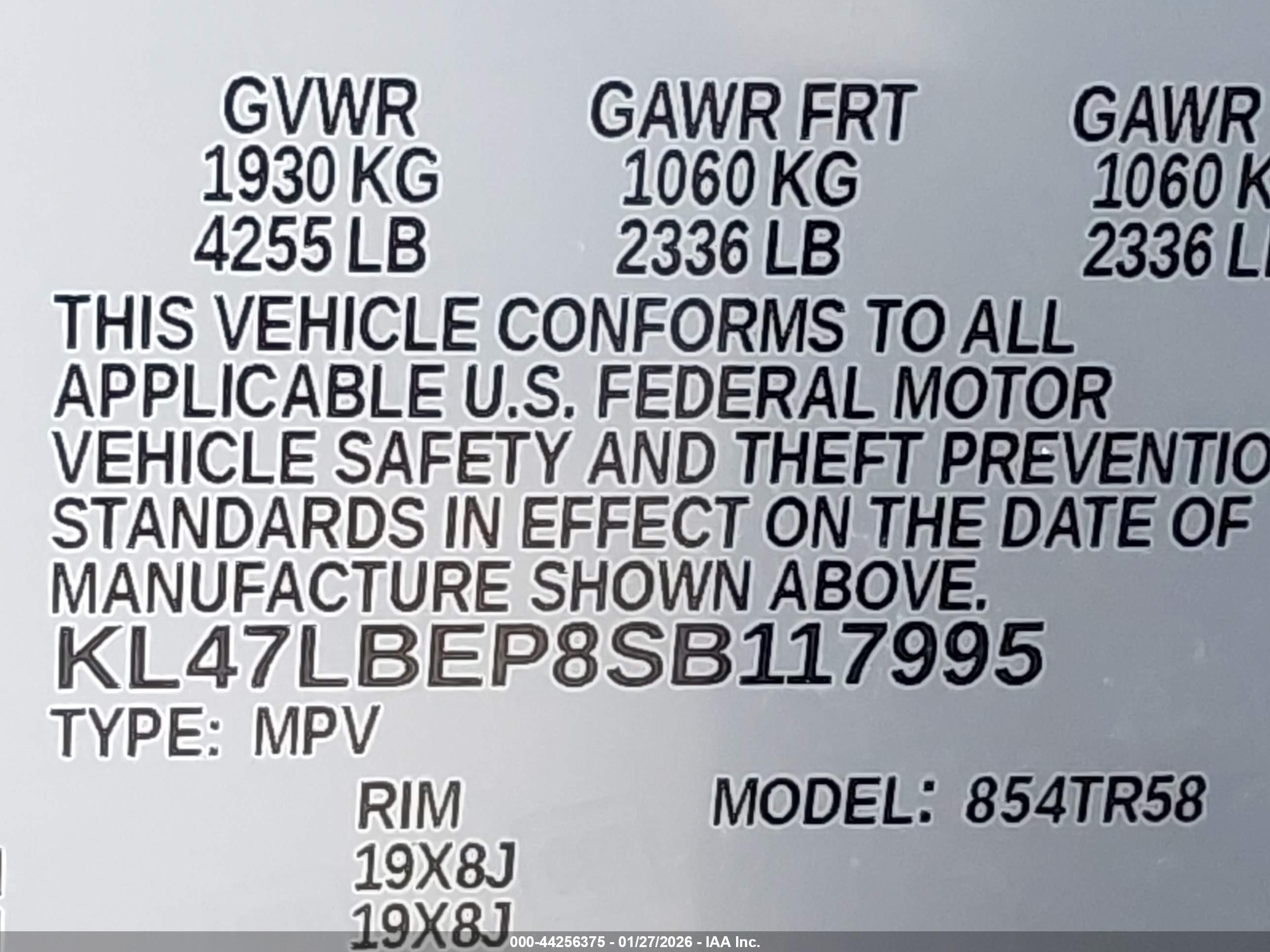 BUICK ENVISTA image 9