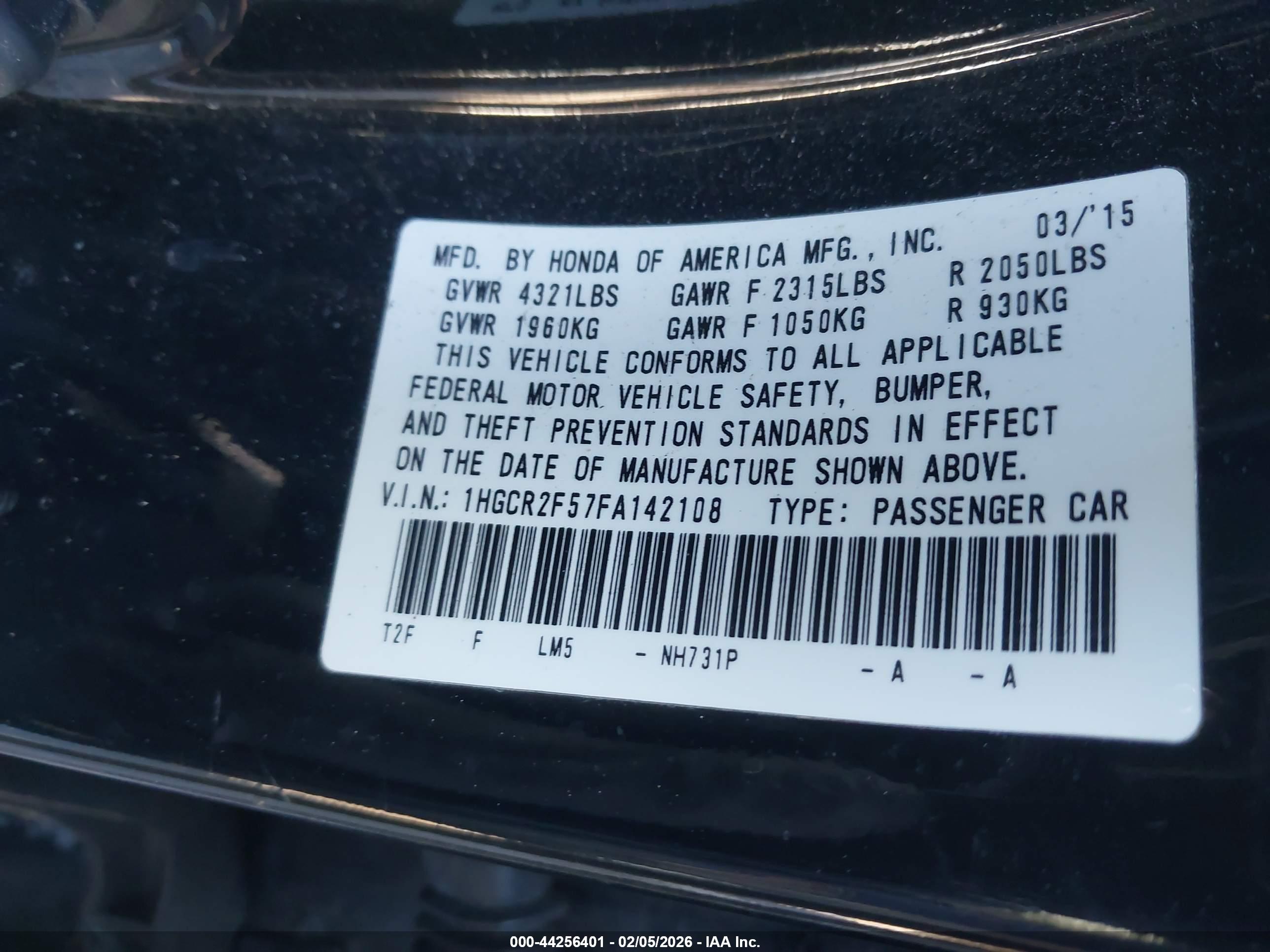 HONDA ACCORD image 9