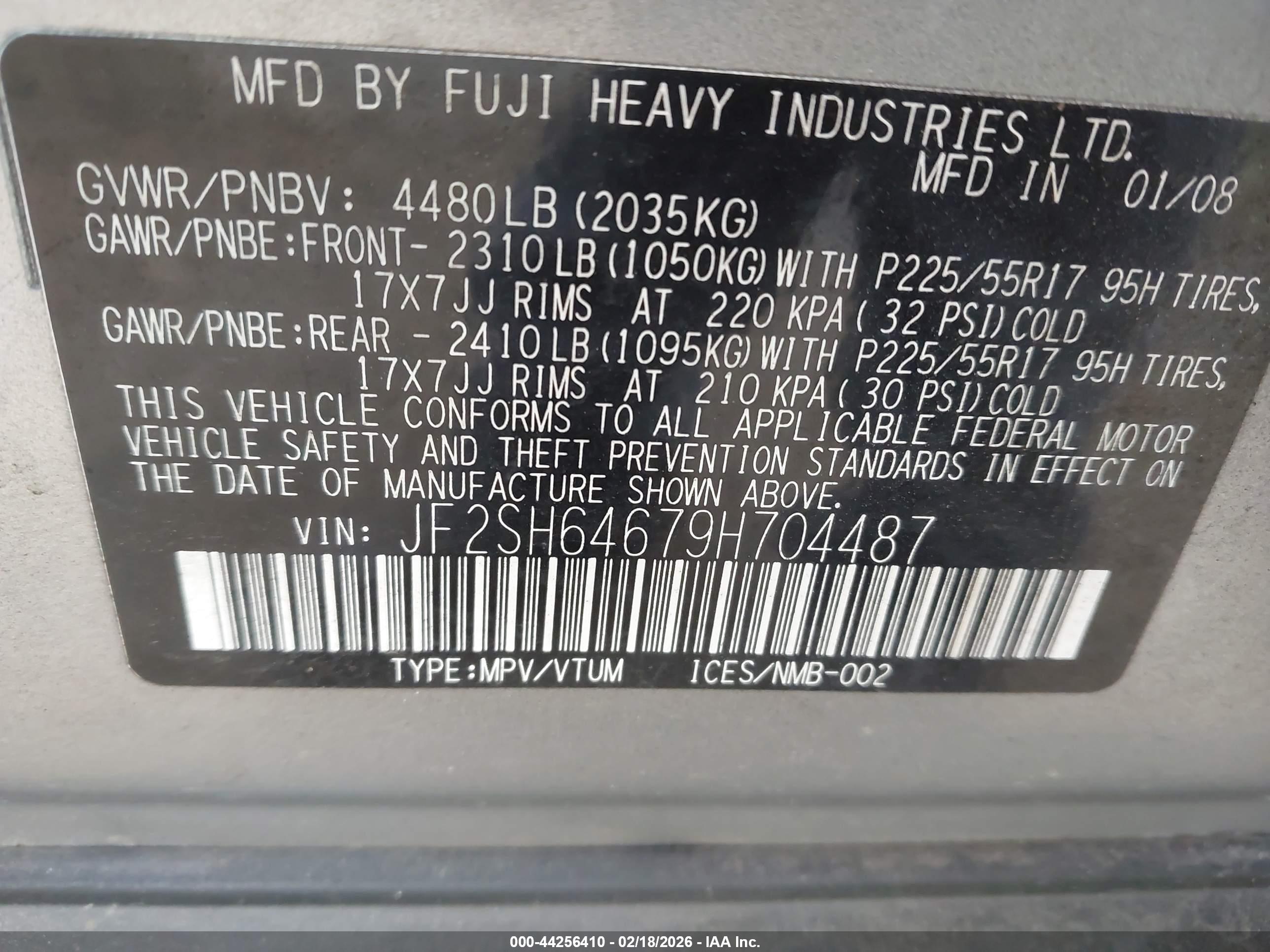 SUBARU FORESTER image 9
