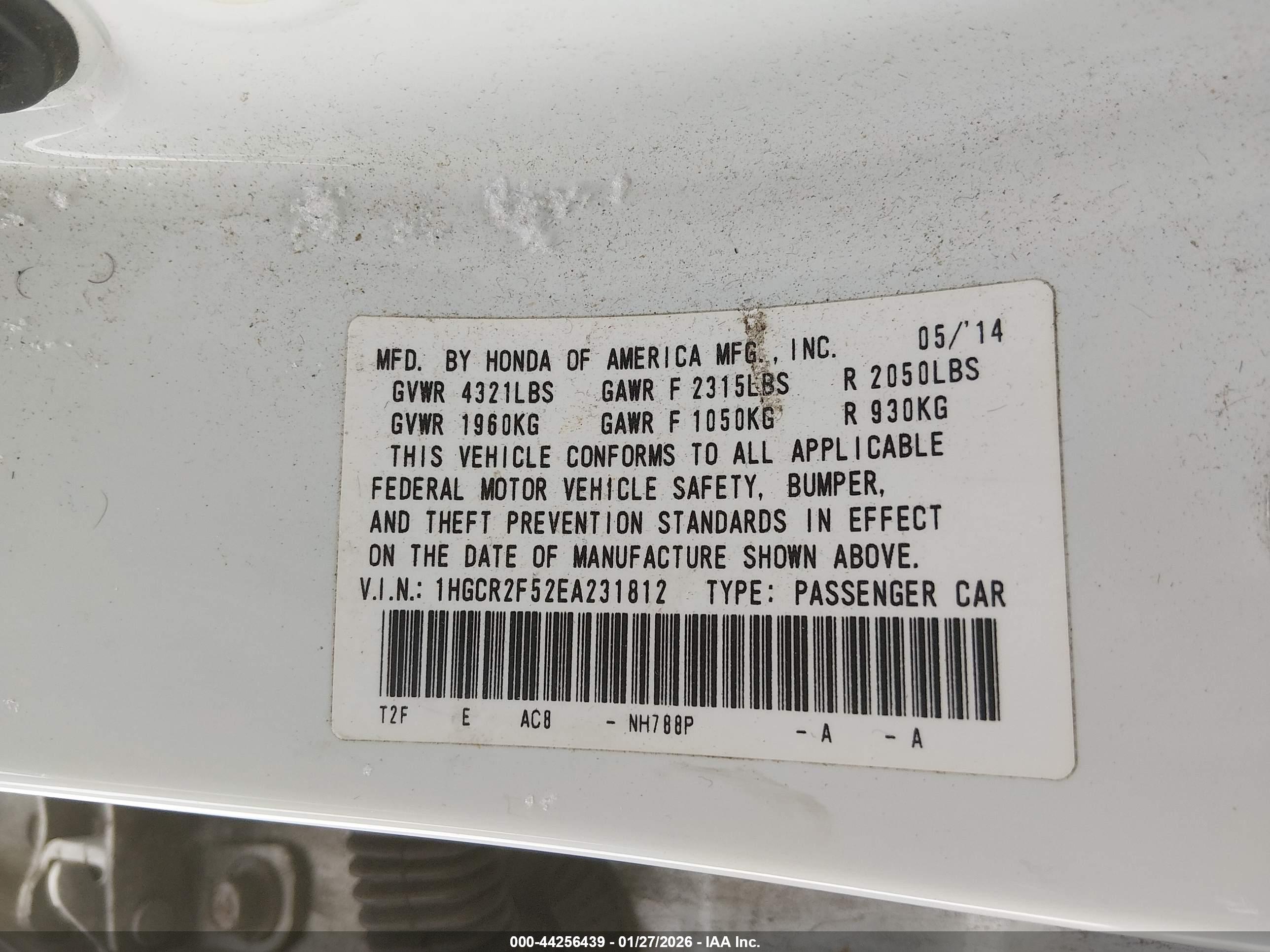HONDA ACCORD image 9
