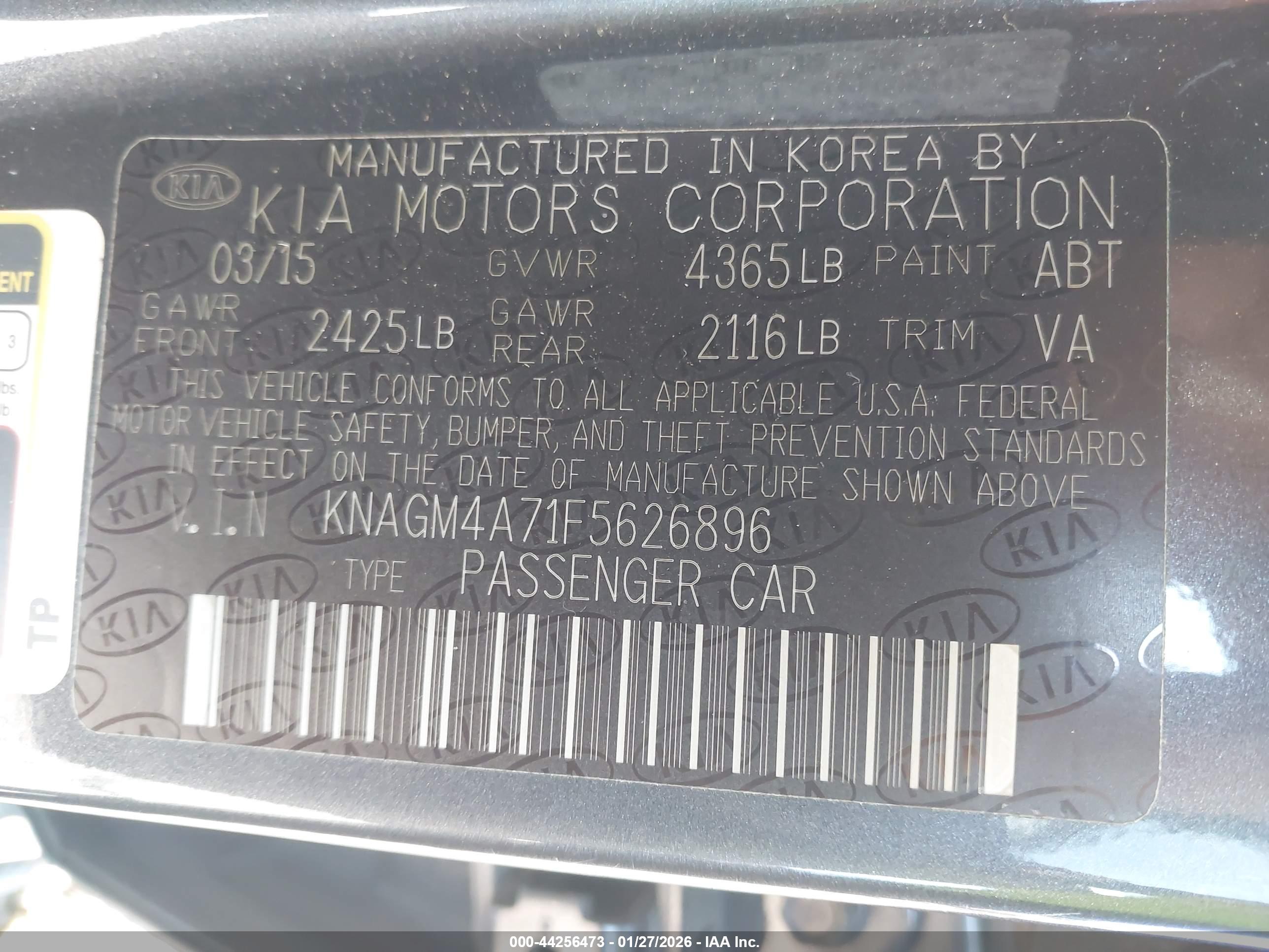 KIA OPTIMA image 9