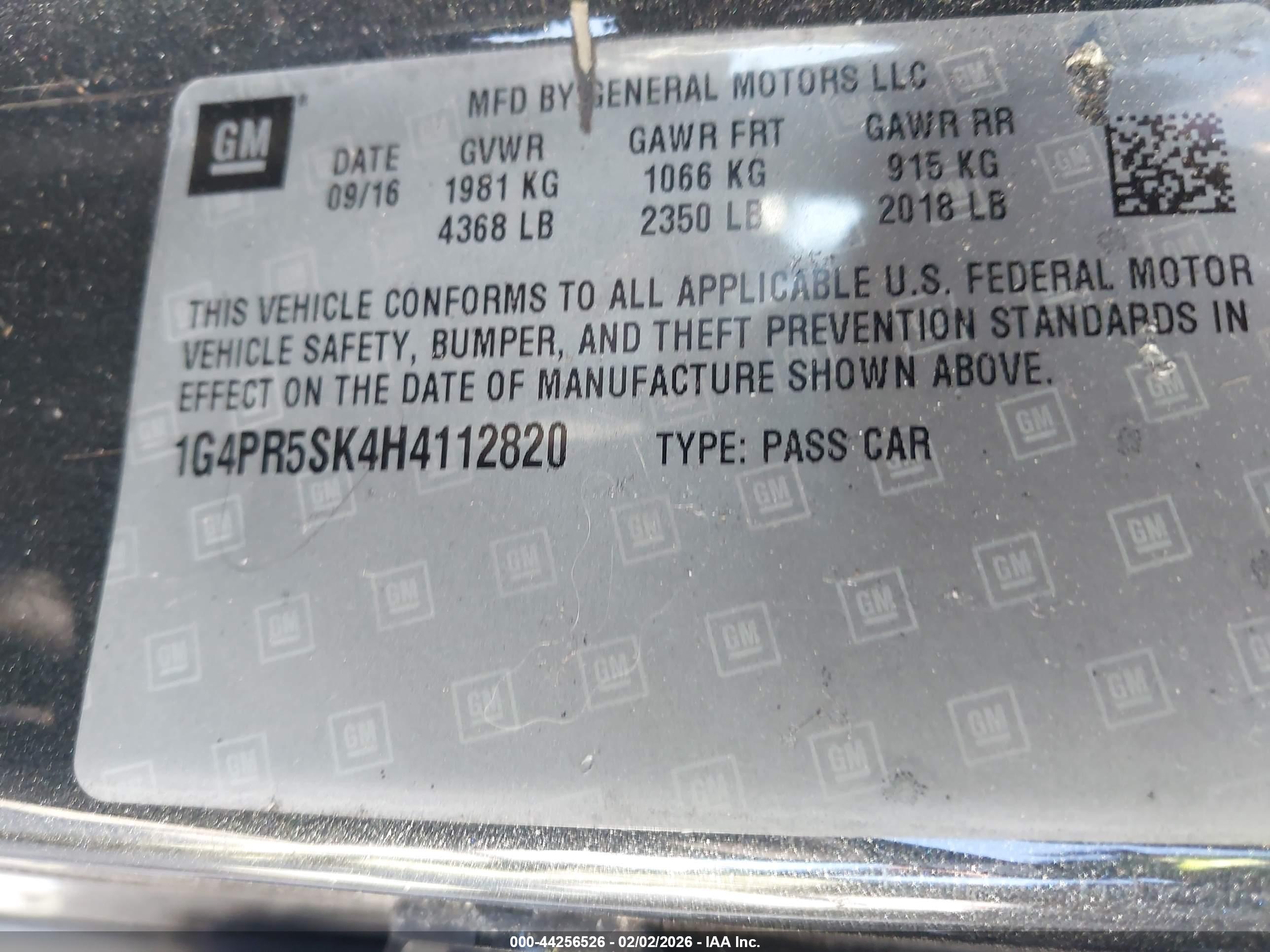 BUICK VERANO image 9