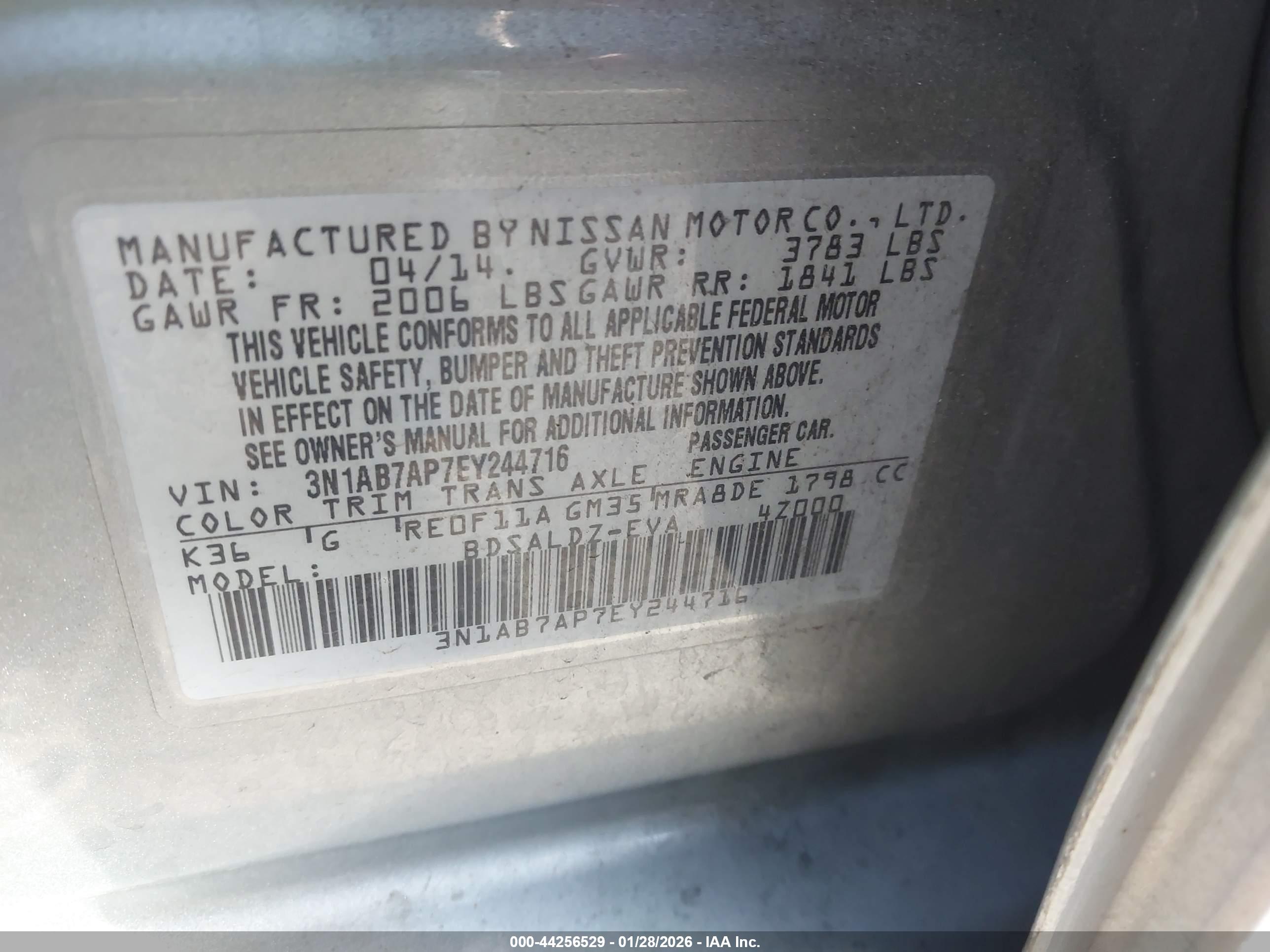NISSAN SENTRA image 9