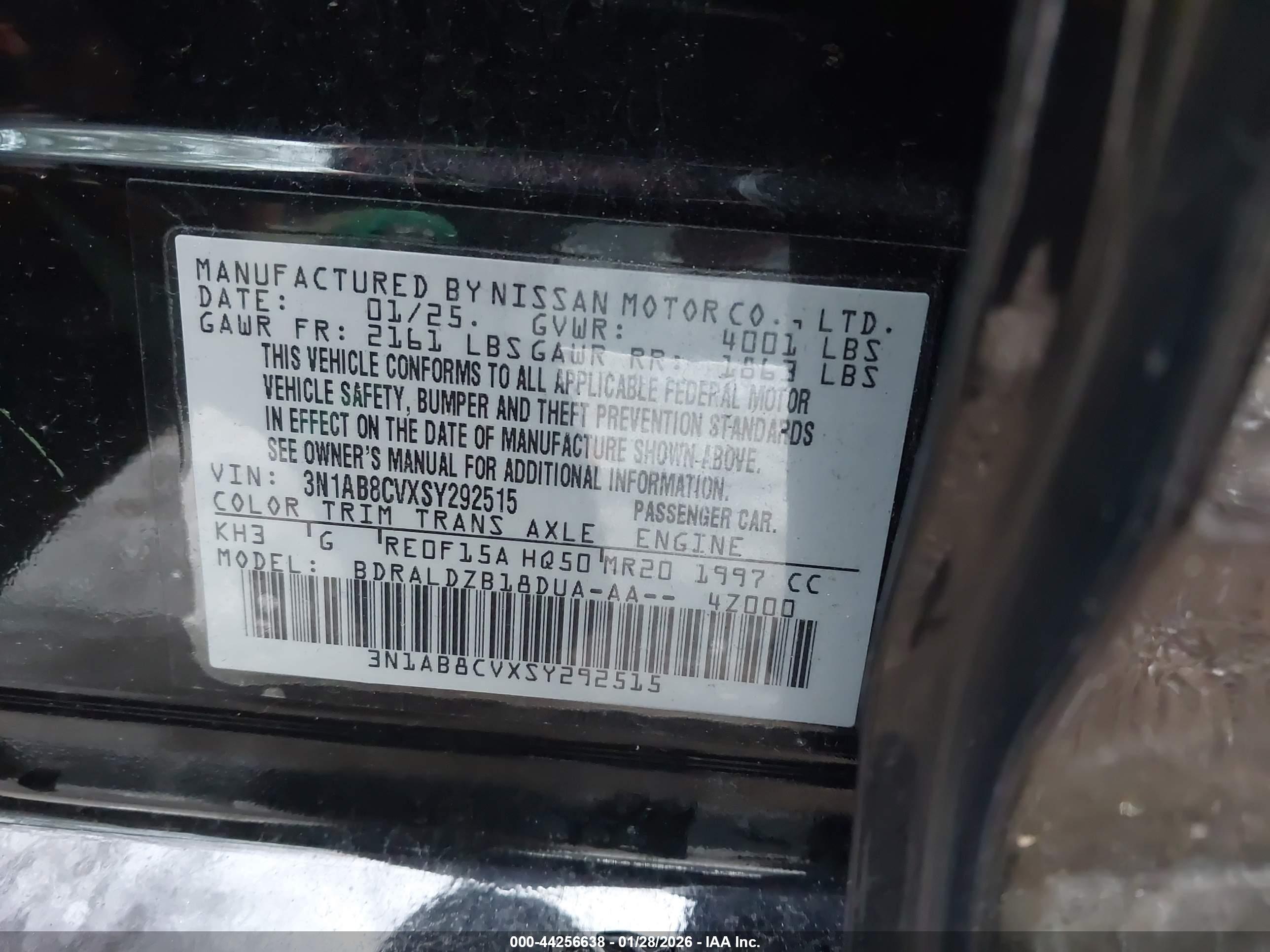 NISSAN SENTRA image 9