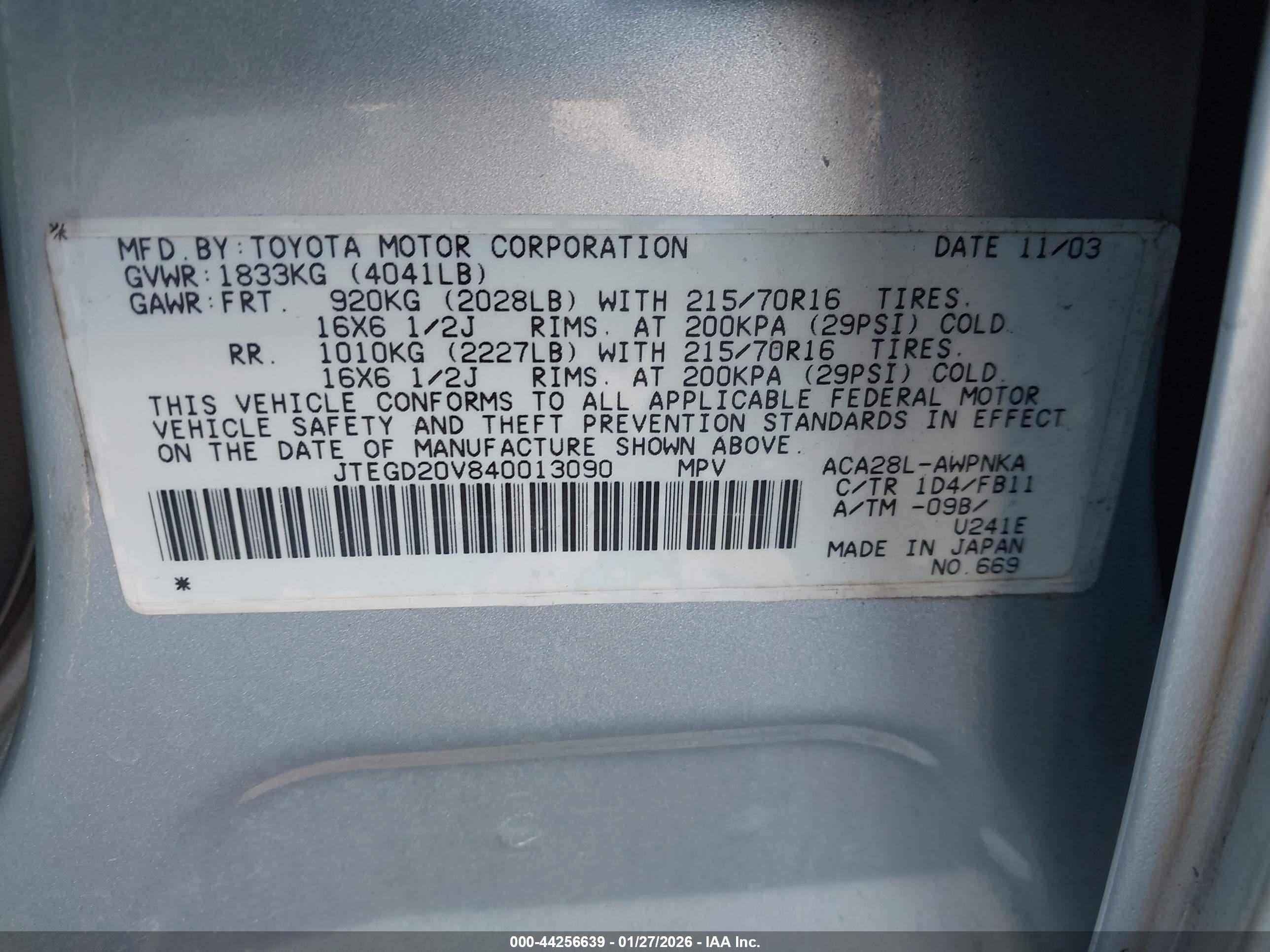 TOYOTA RAV4 image 9