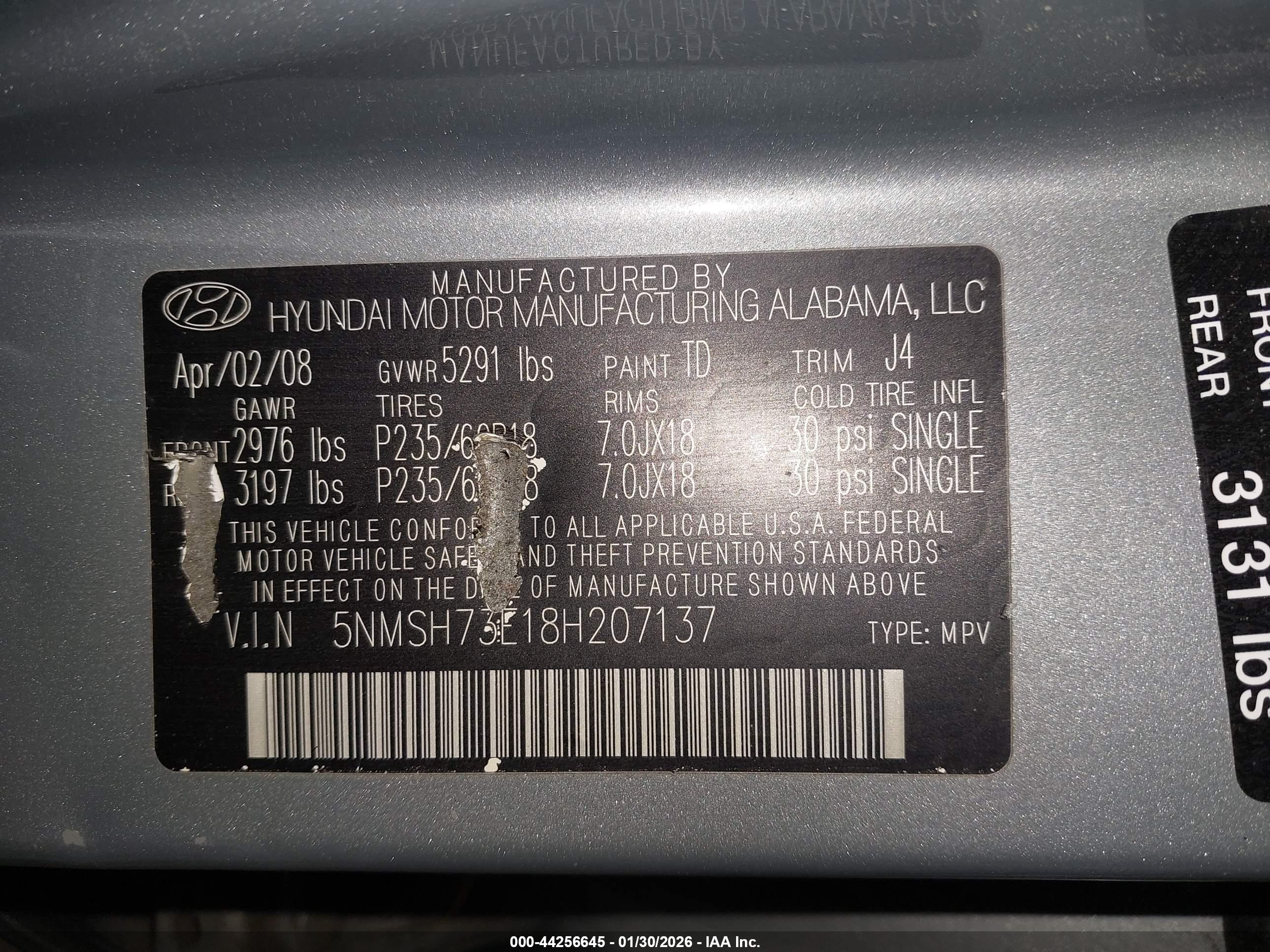 HYUNDAI SANTA image 9