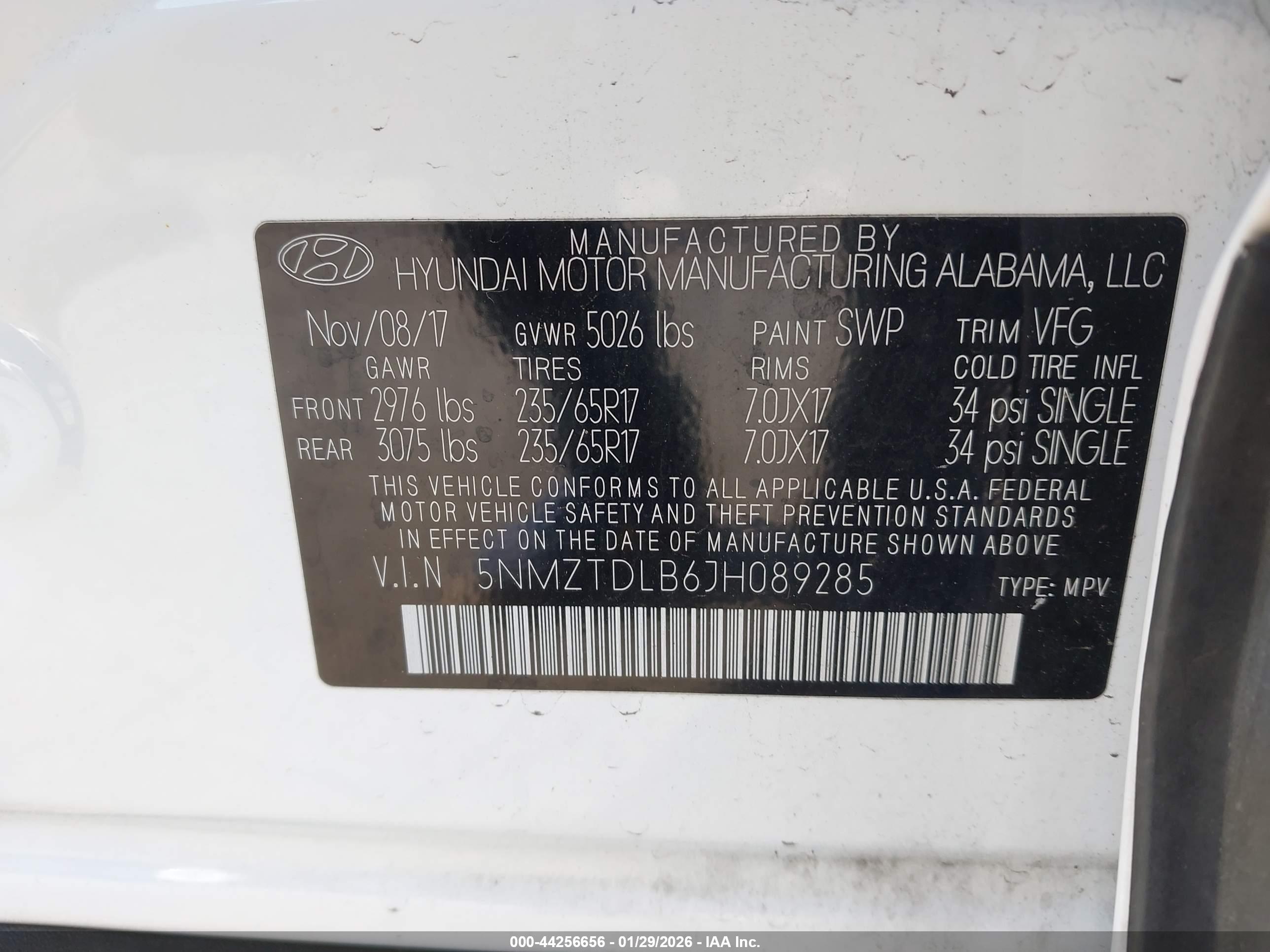 HYUNDAI SANTA image 9