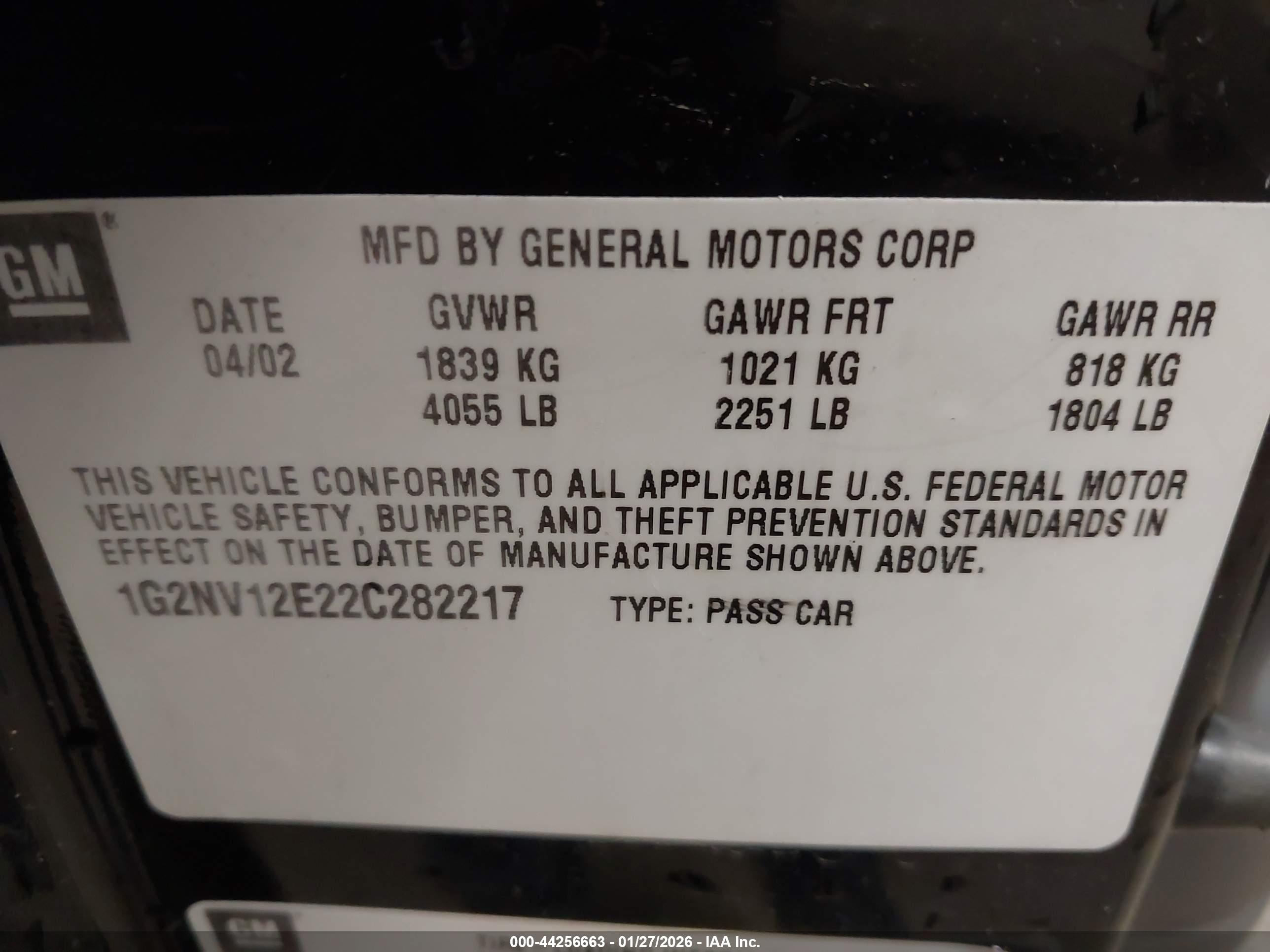 PONTIAC GRAND image 9