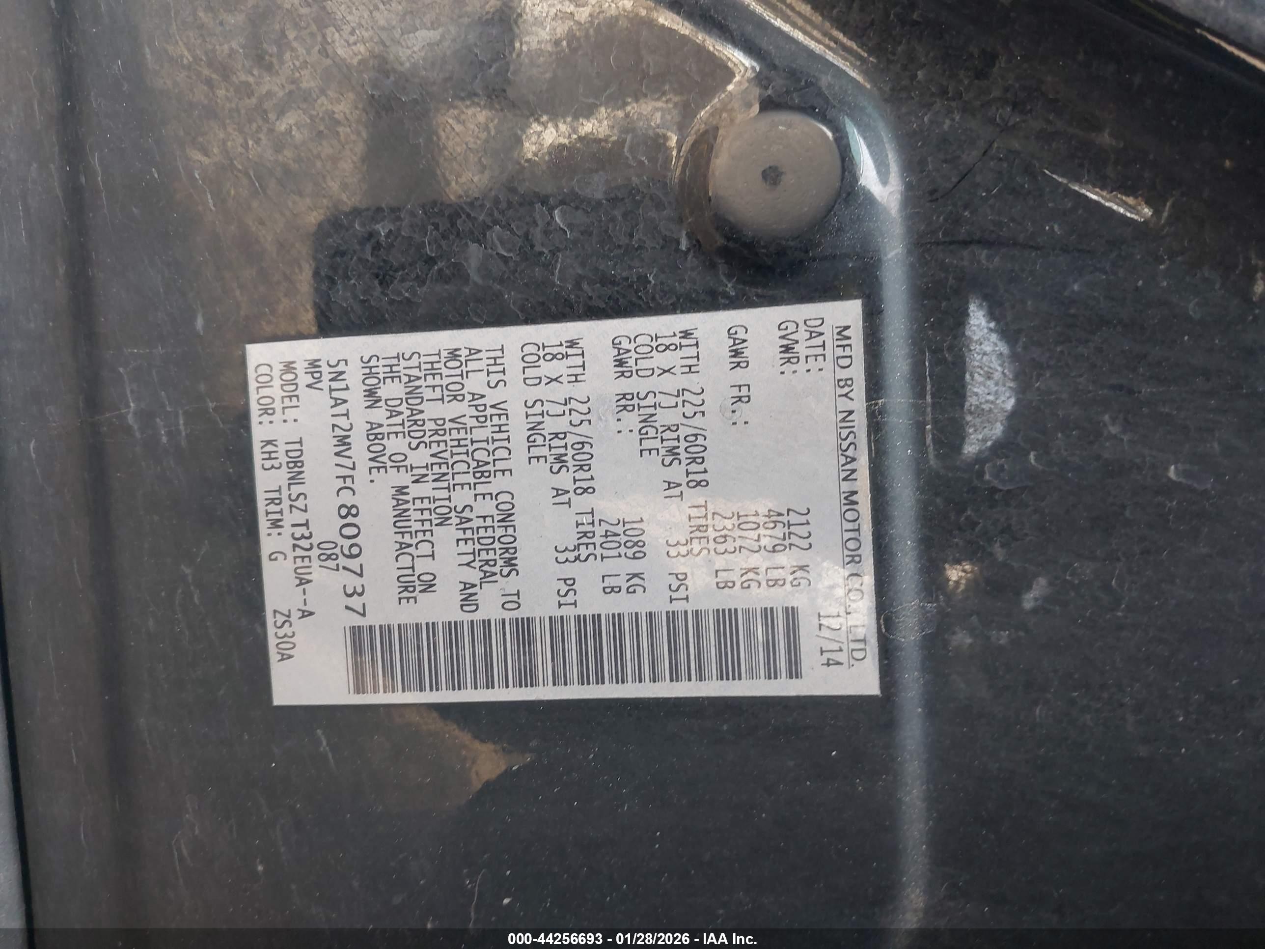 NISSAN ROGUE image 9