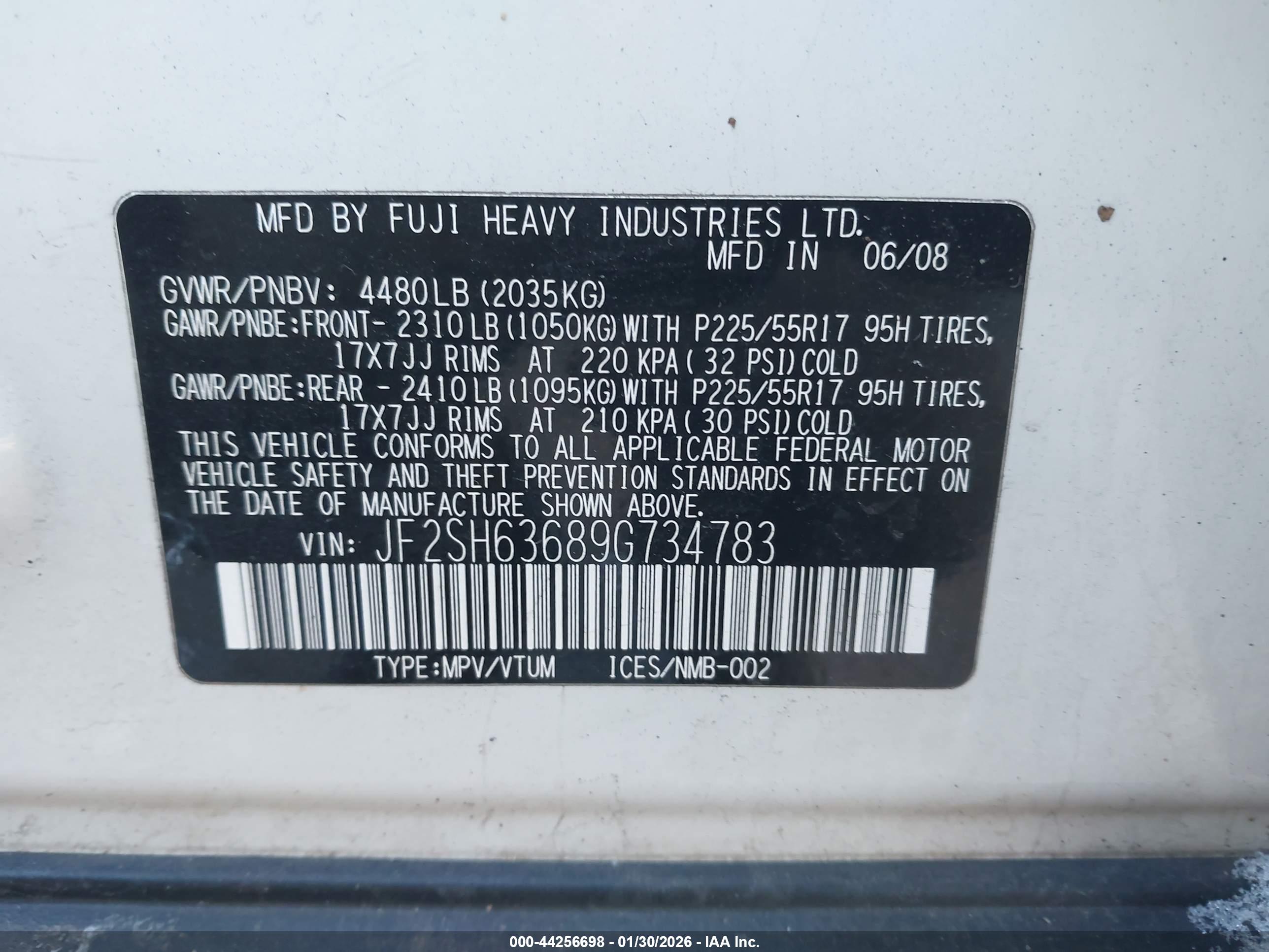 SUBARU FORESTER image 9