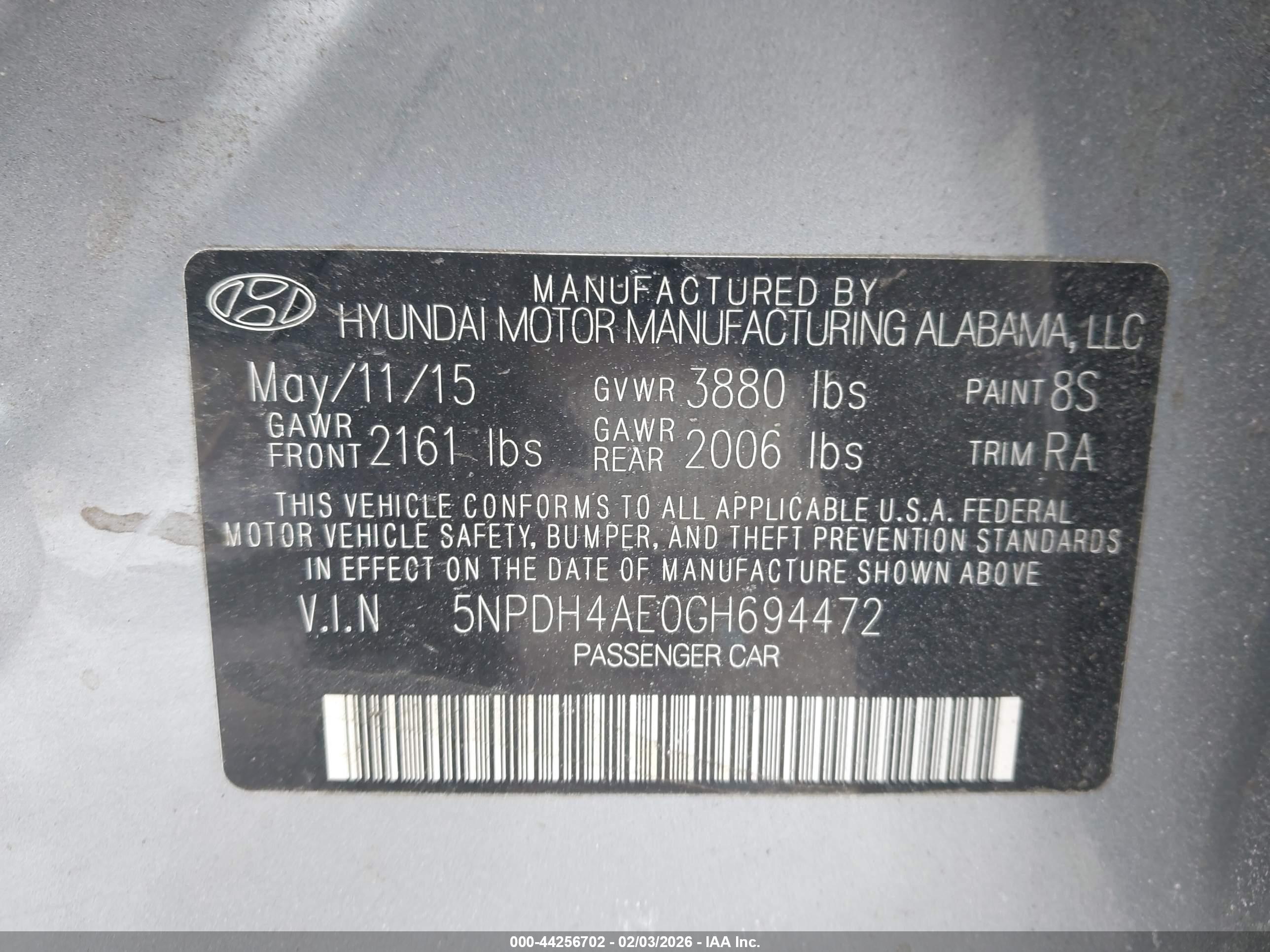 HYUNDAI ELANTRA image 9