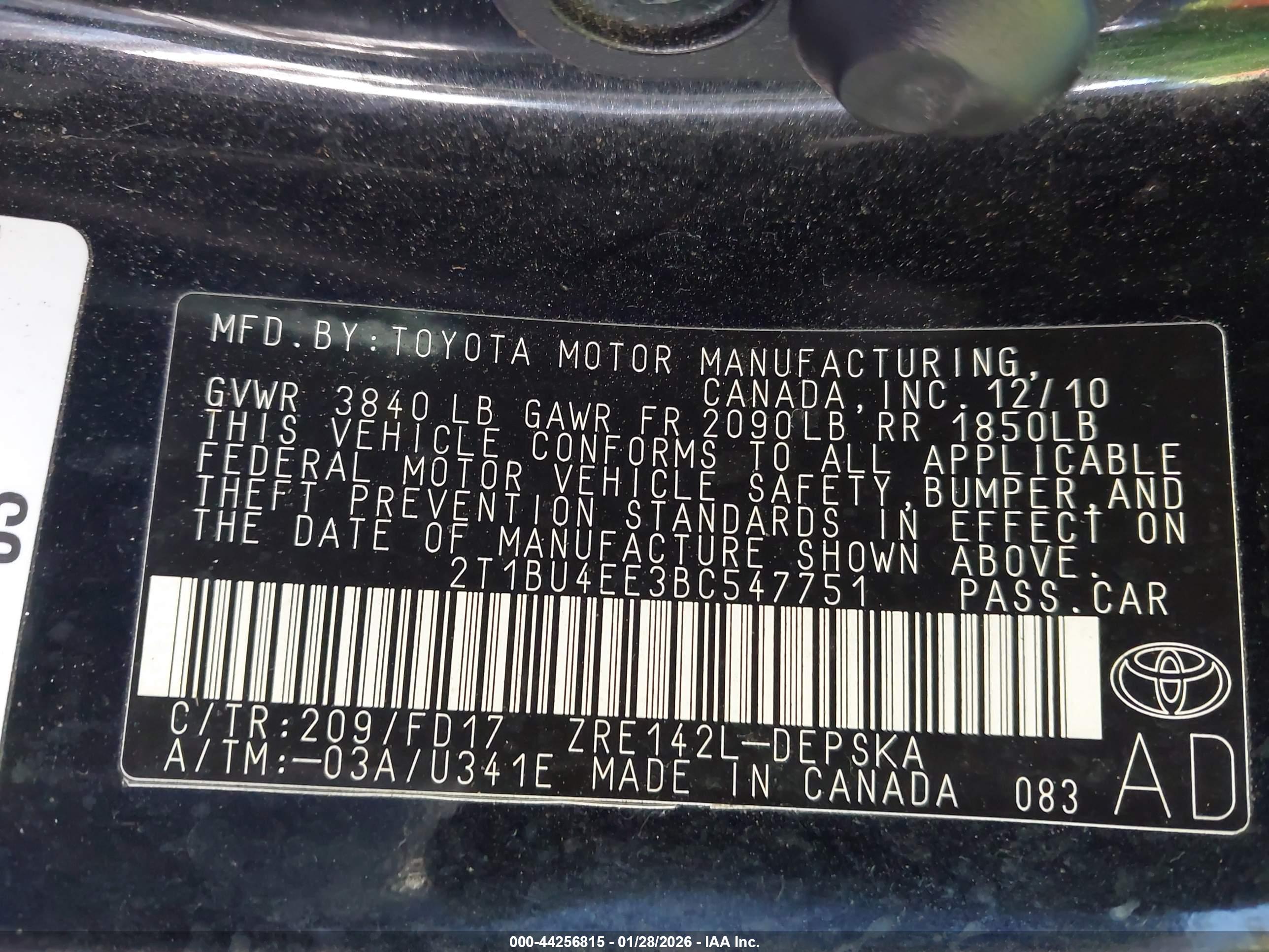 TOYOTA COROLLA image 9