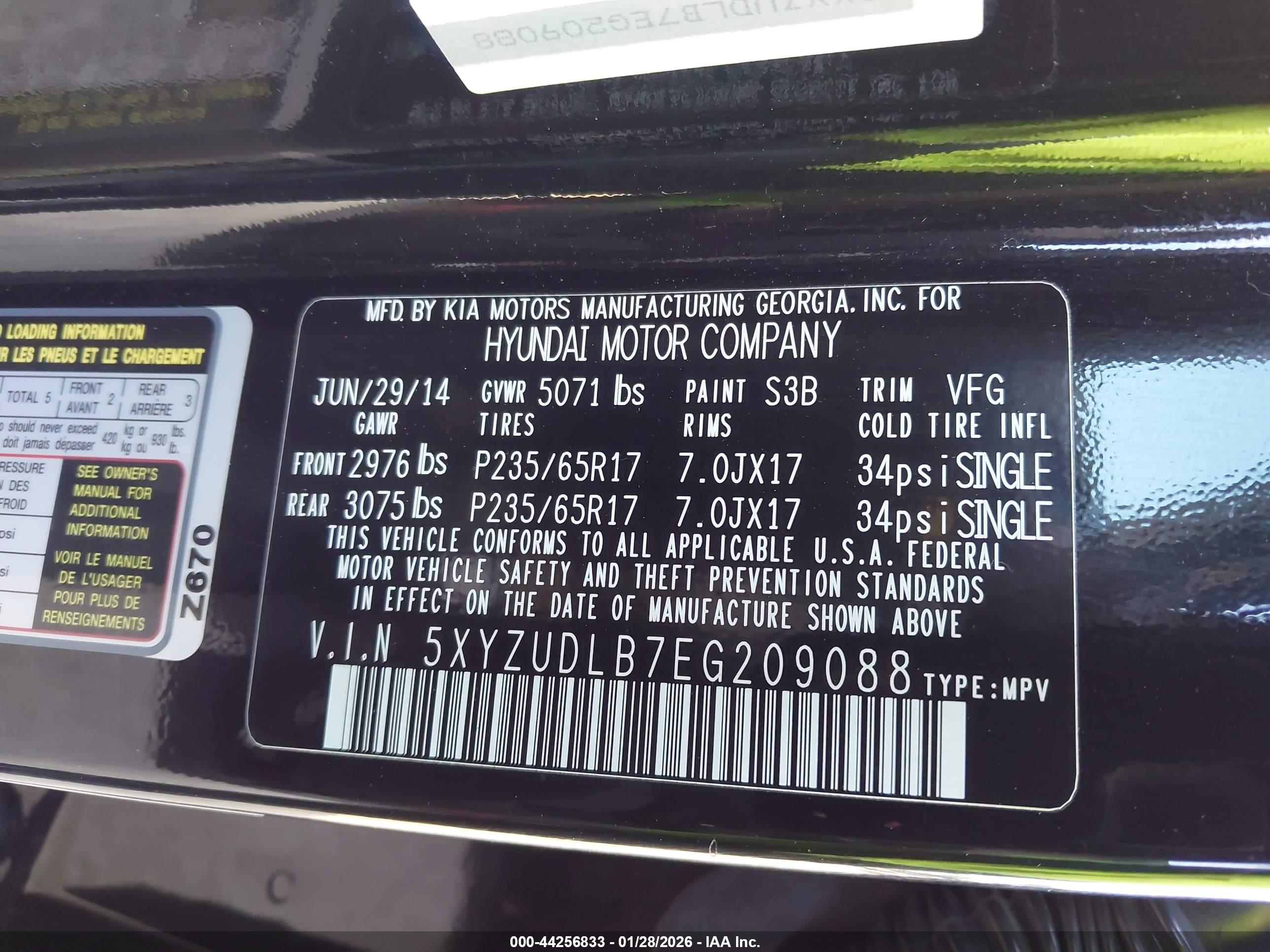 HYUNDAI SANTA image 9