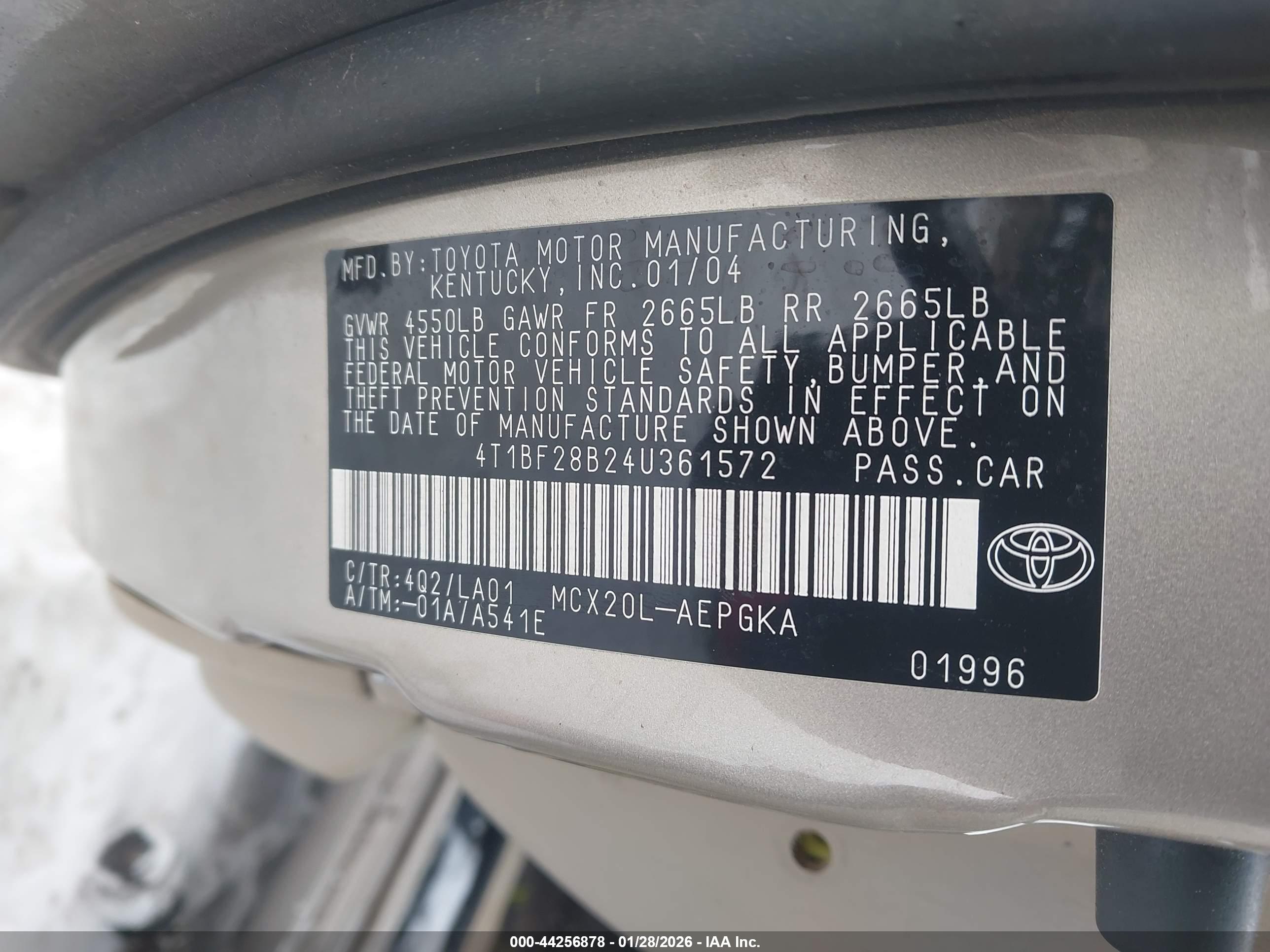 TOYOTA AVALON image 9