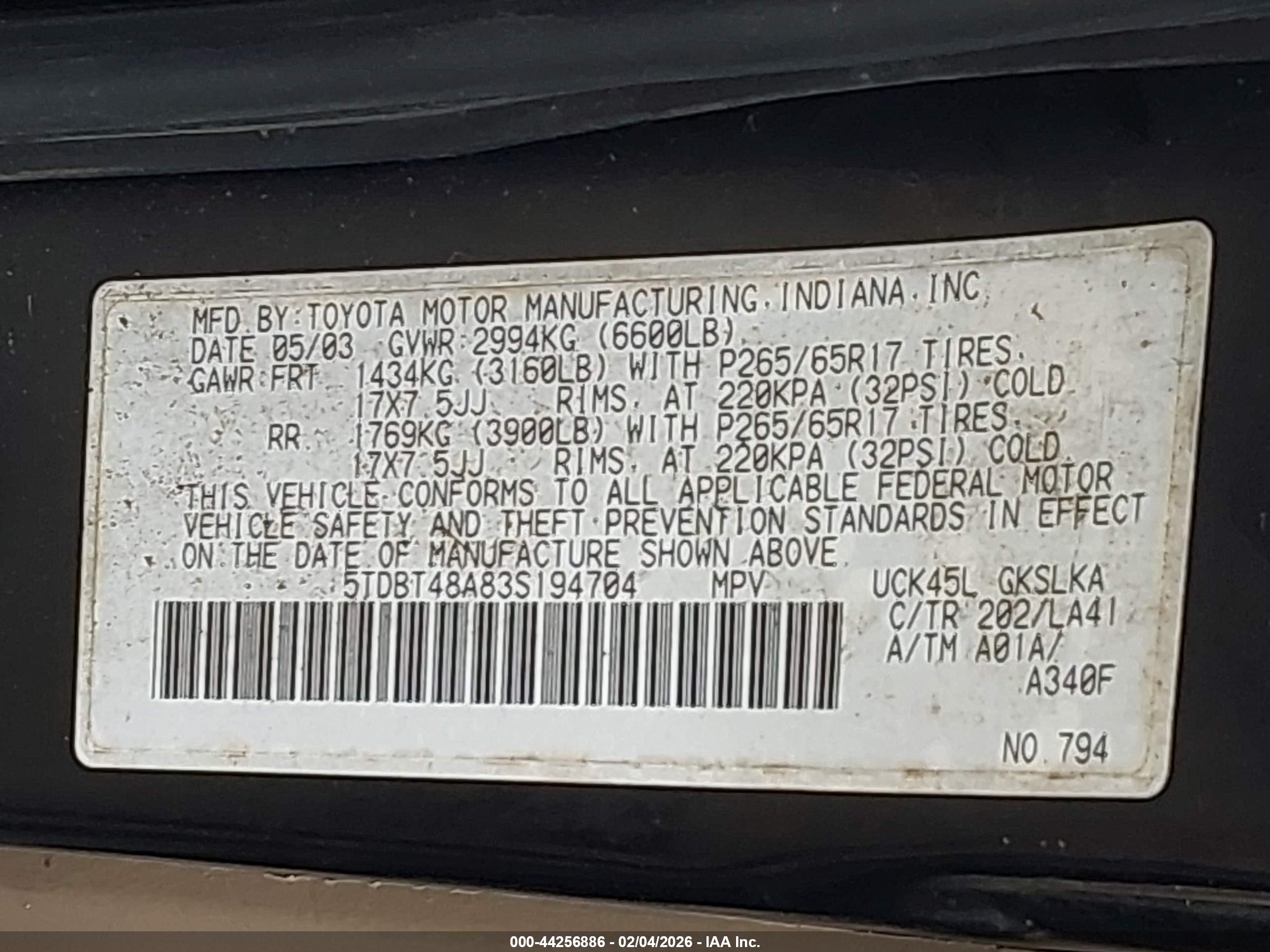TOYOTA SEQUOIA image 9