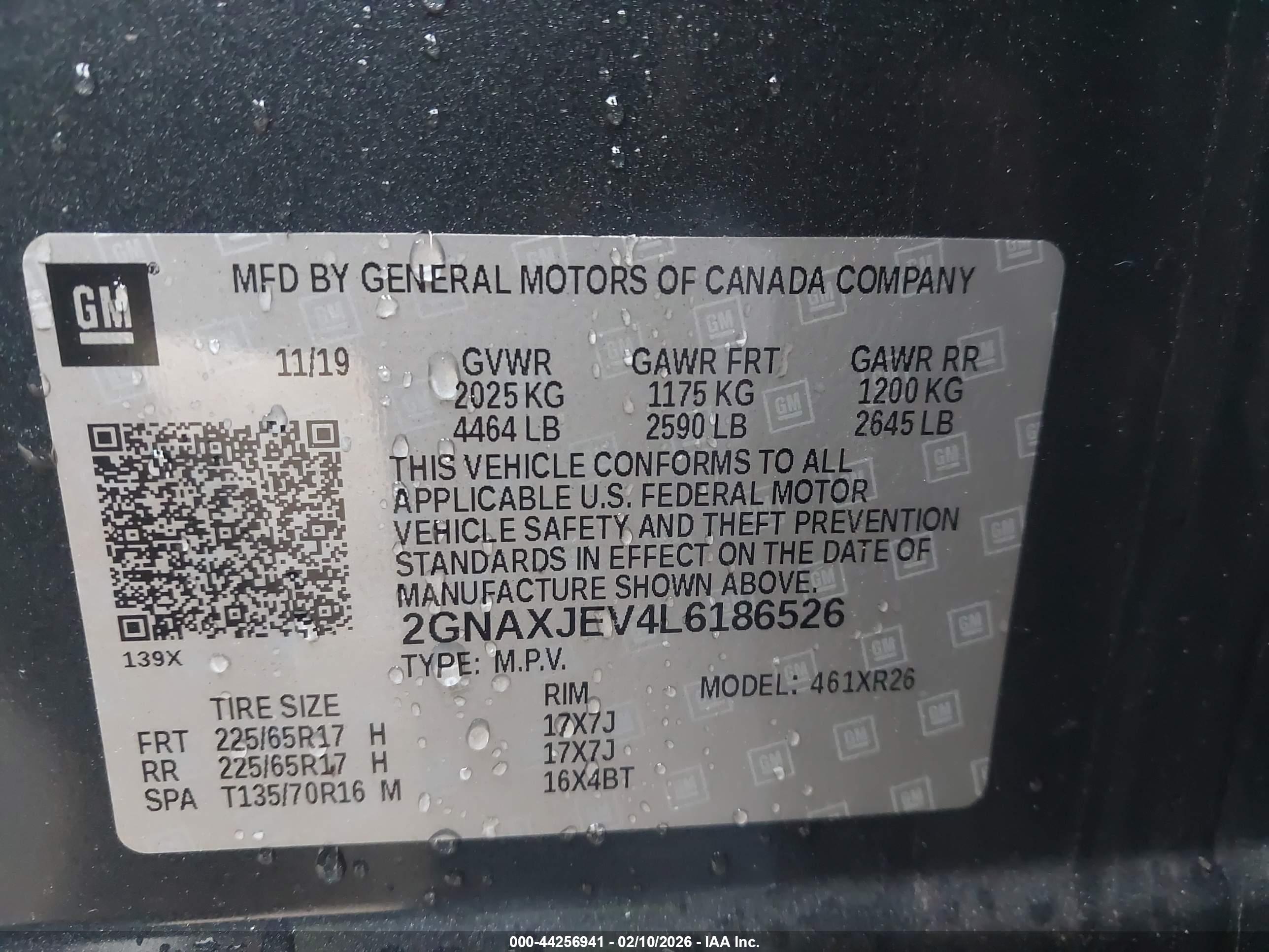 CHEVROLET EQUINOX image 9