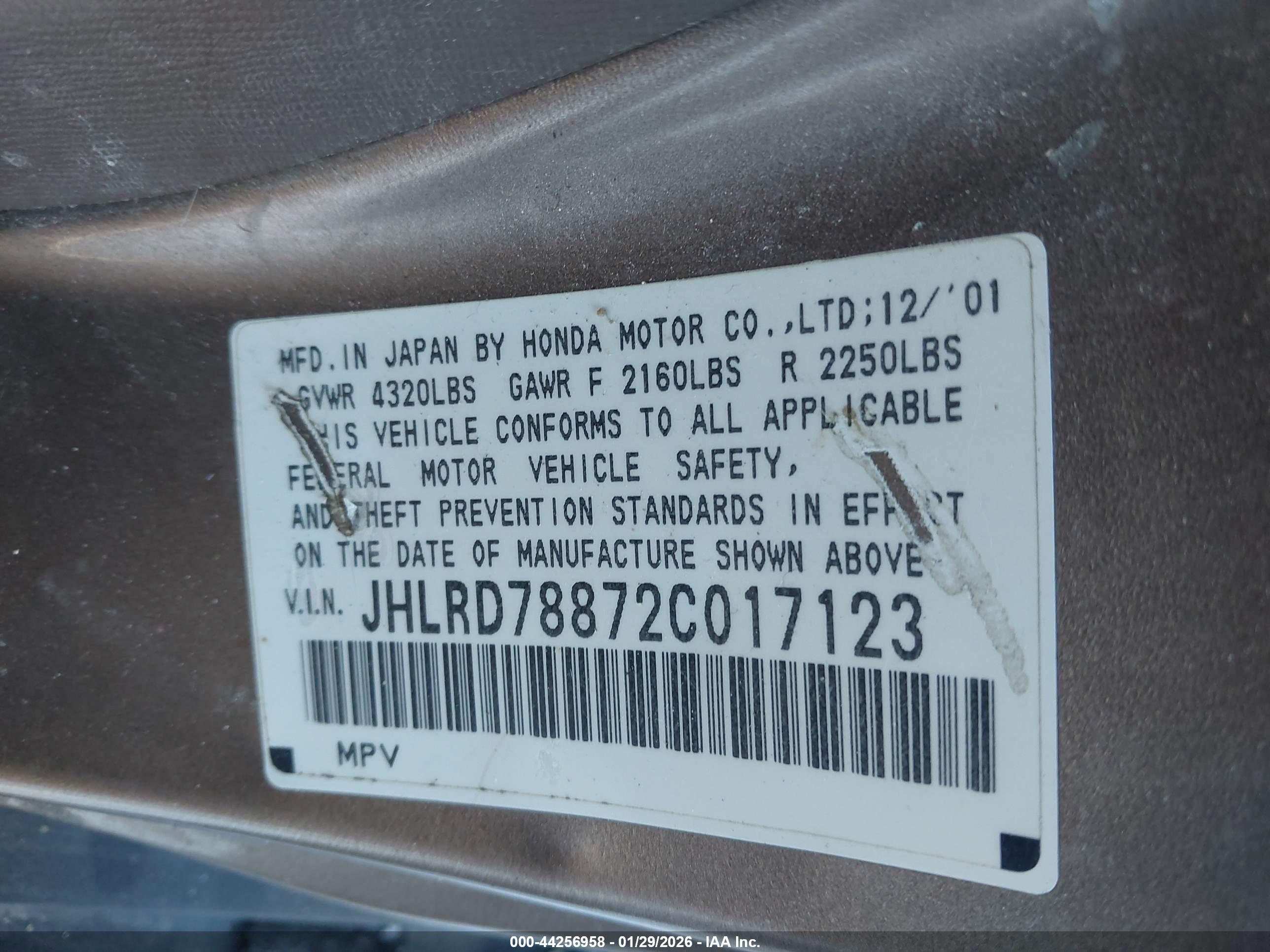 HONDA CR-V image 9