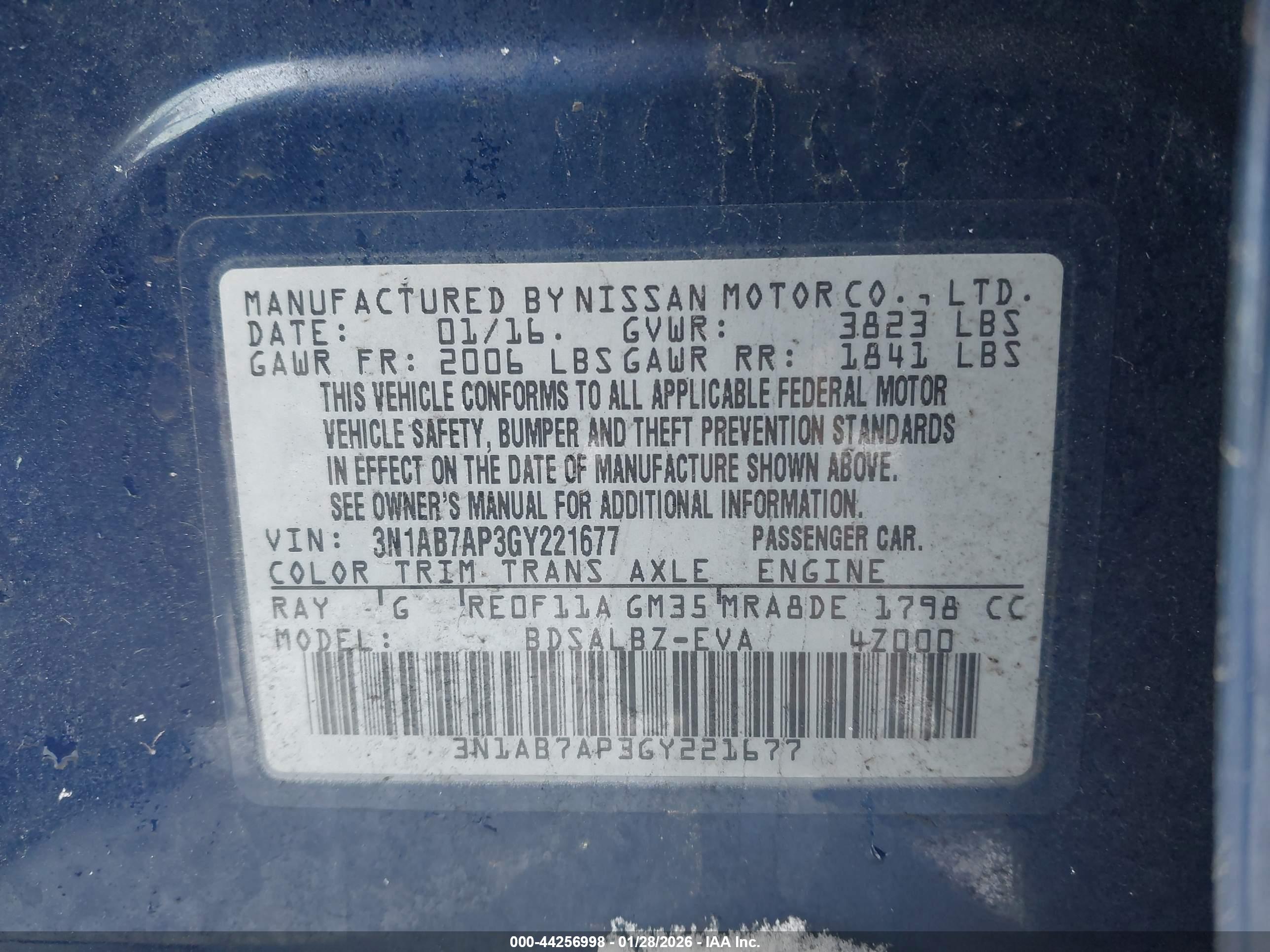 NISSAN SENTRA image 9